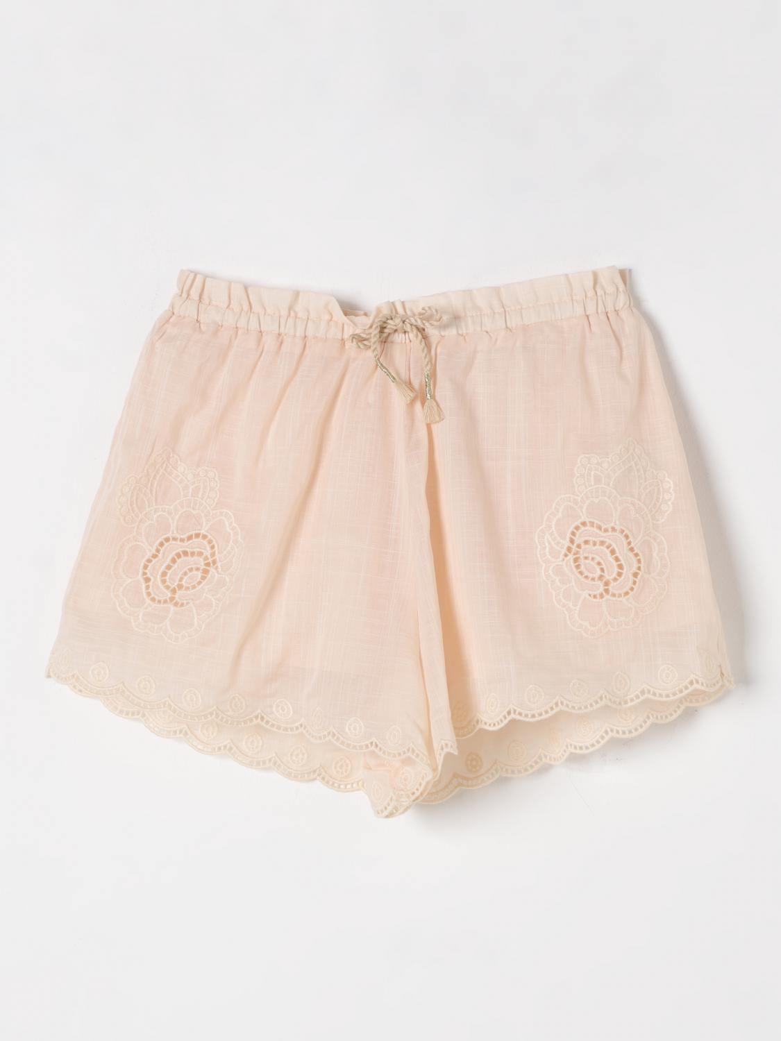 ZIMMERMANN SHORT: Short kids Zimmermann, Beige - Img 1