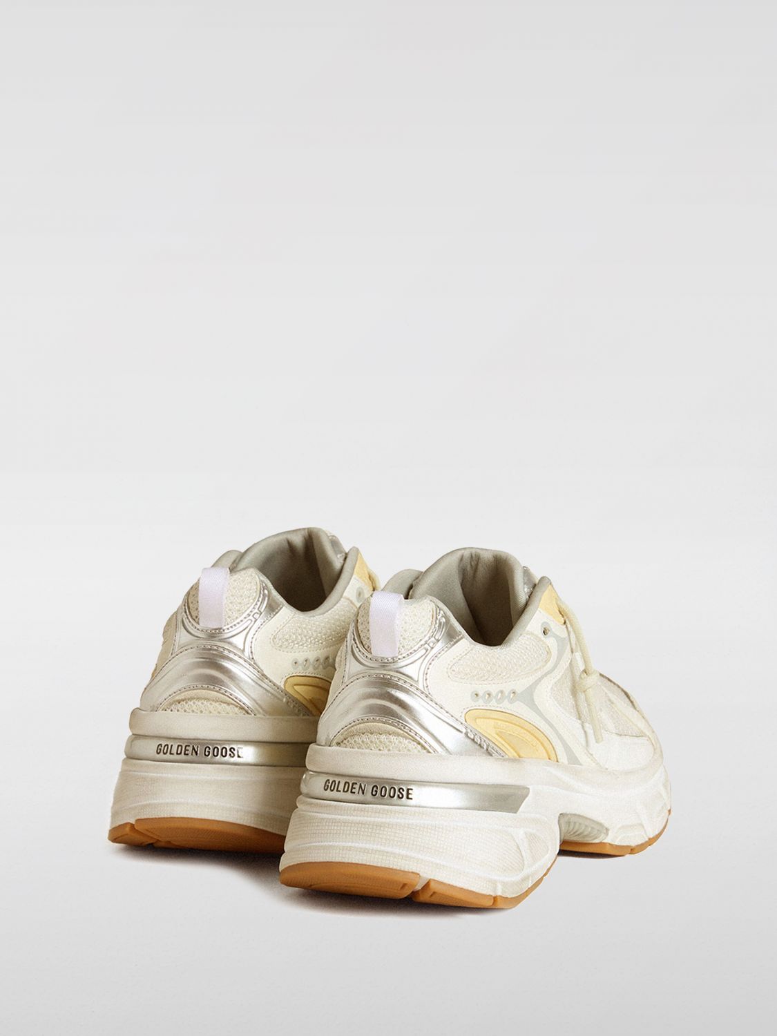 GOLDEN GOOSE SNEAKERS: Shoes men Golden Goose, Yellow Cream - Img 2