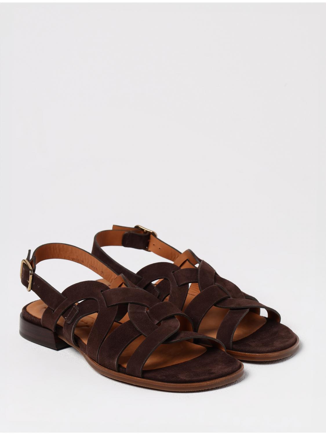 CHIE MIHARA FLAT SANDALS: Flat sandals woman Chie Mihara, Brown - Img 2