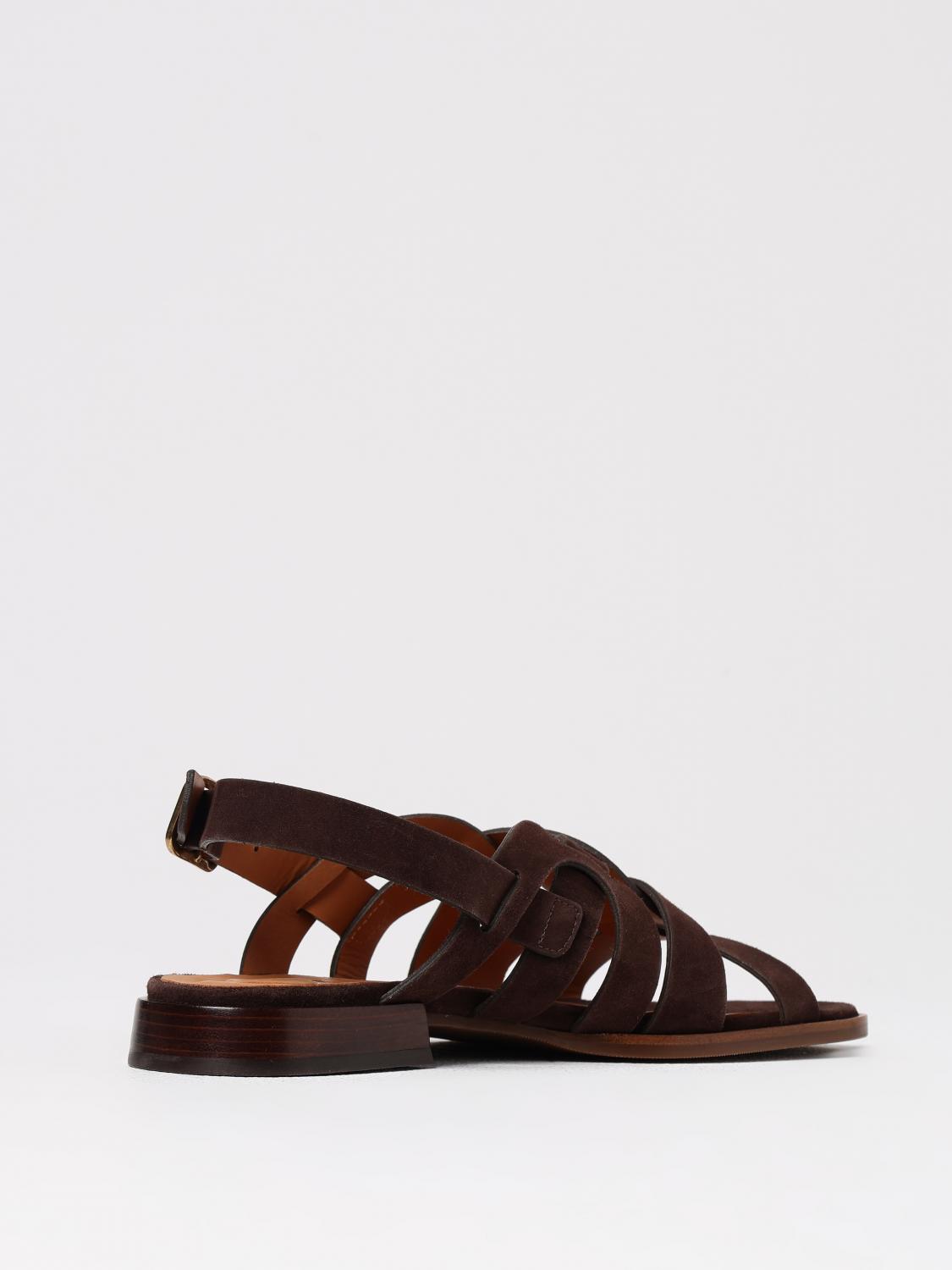 CHIE MIHARA FLAT SANDALS: Flat sandals woman Chie Mihara, Brown - Img 3