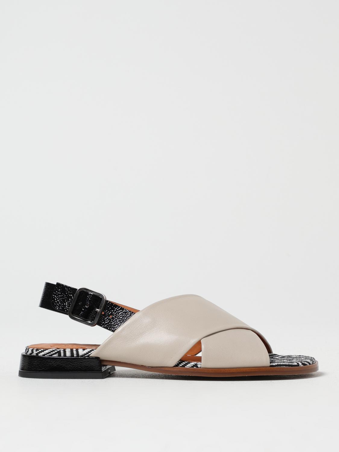 CHIE MIHARA FLAT SANDALS: Flat sandals woman Chie Mihara, Dust - Img 1