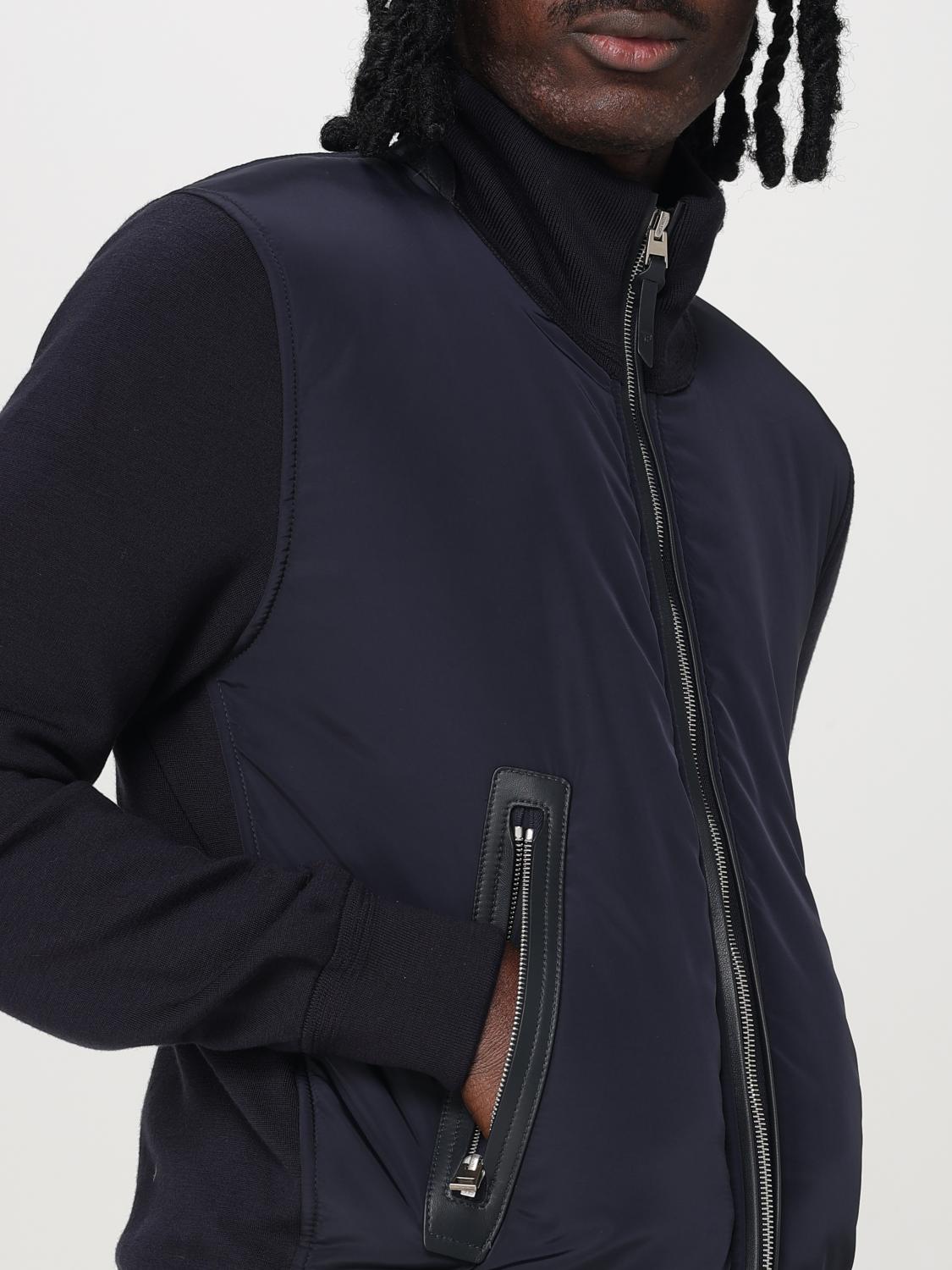 TOM FORD JACKET: Tom Ford men's jacket, Blue - Img 5