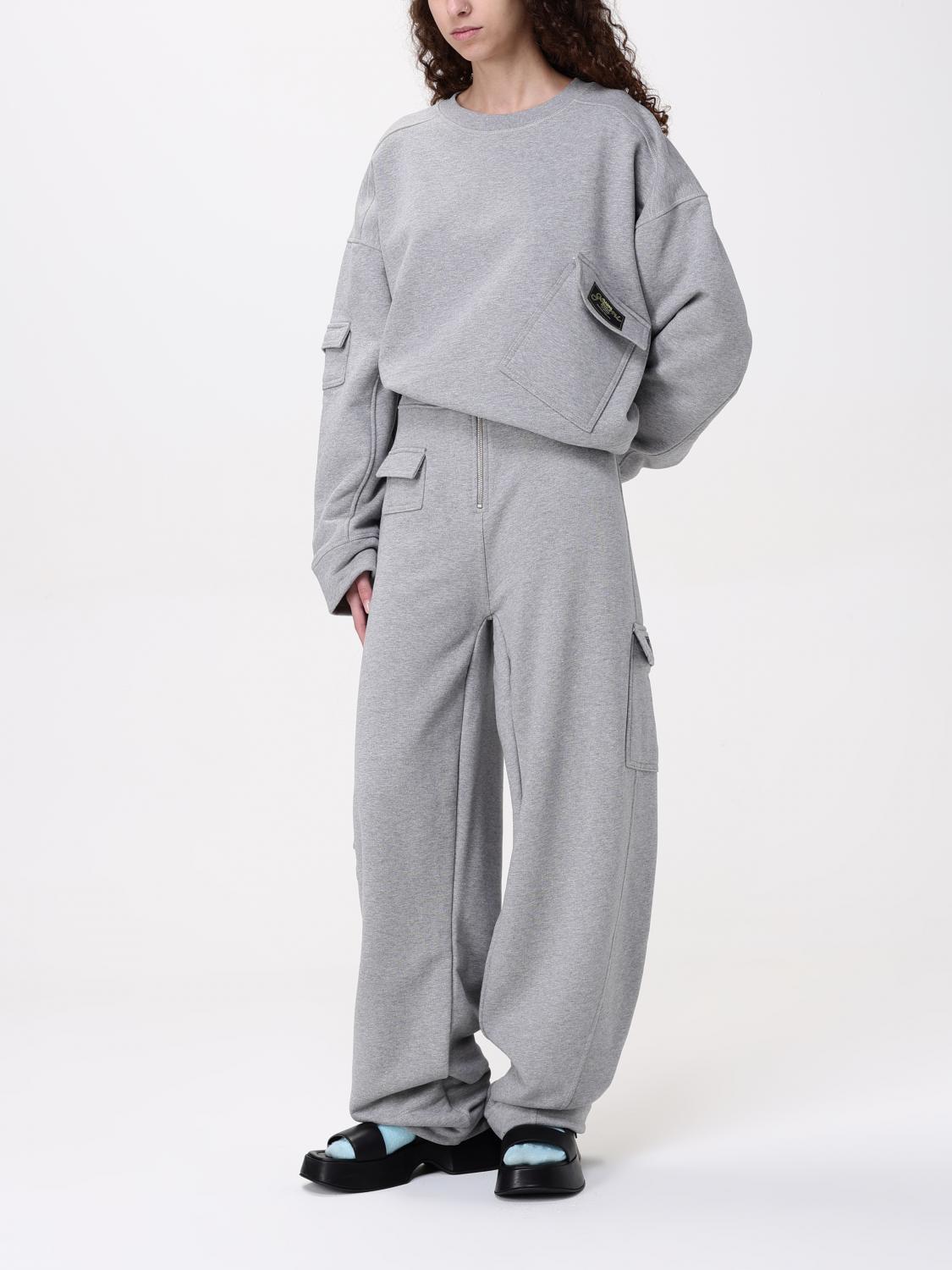 GANNI SWEATSHIRT: Pullover damen Ganni, Grau - Img 2
