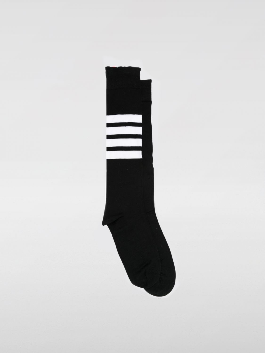 THOM BROWNE SOCKS: Socks woman Thom Browne, Black - Img 1