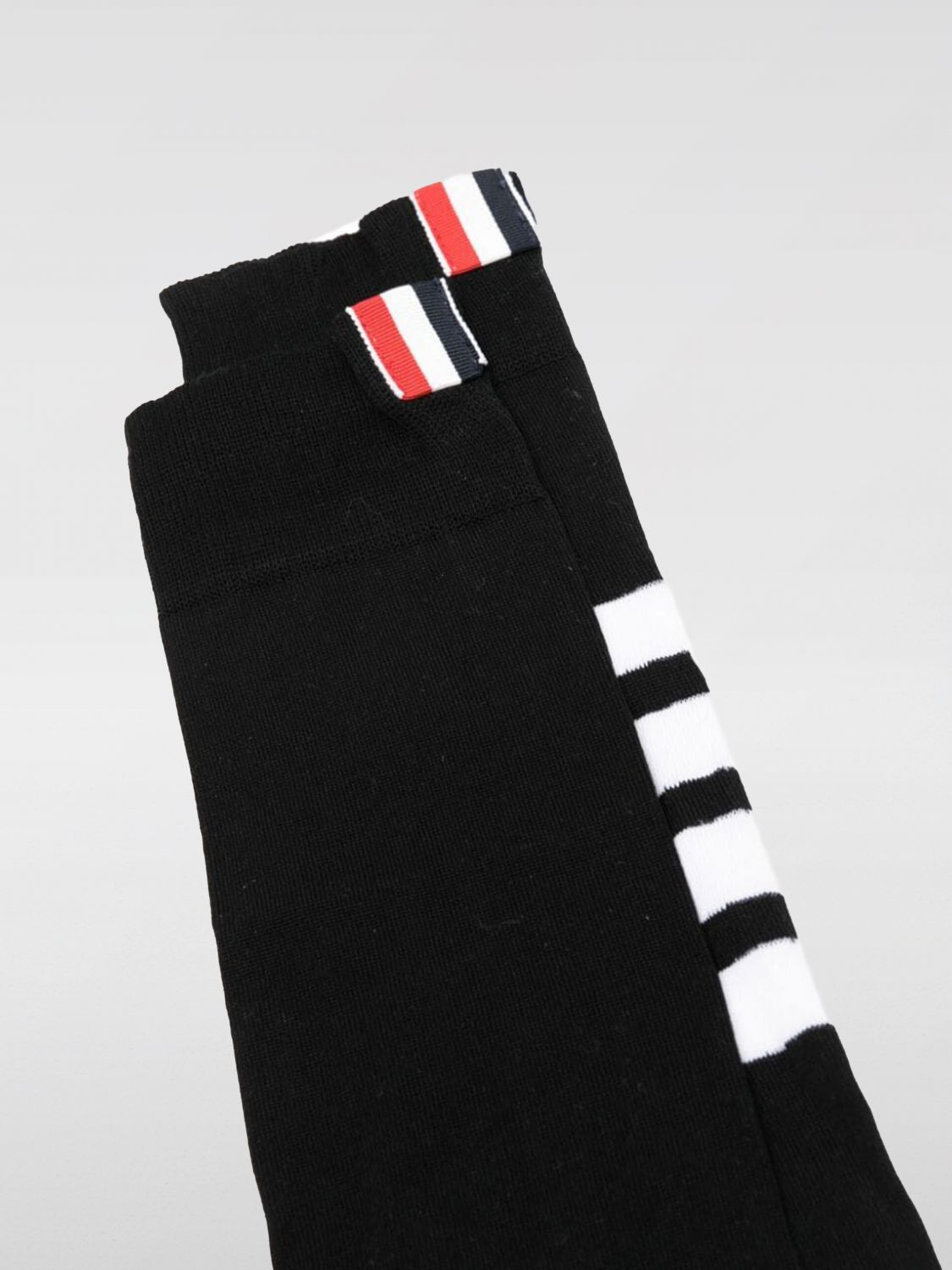 THOM BROWNE SOCKS: Socks woman Thom Browne, Black - Img 2