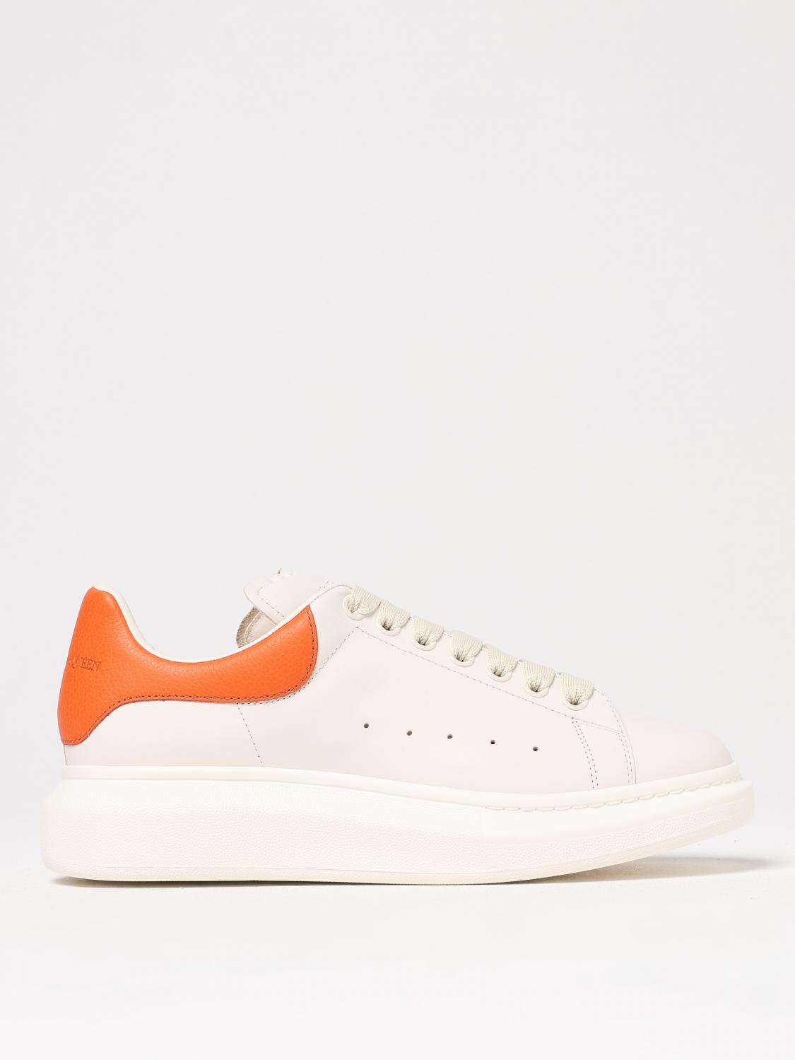 MCQUEEN SNEAKERS: Sneakers men McQueen, Orange - Img 1