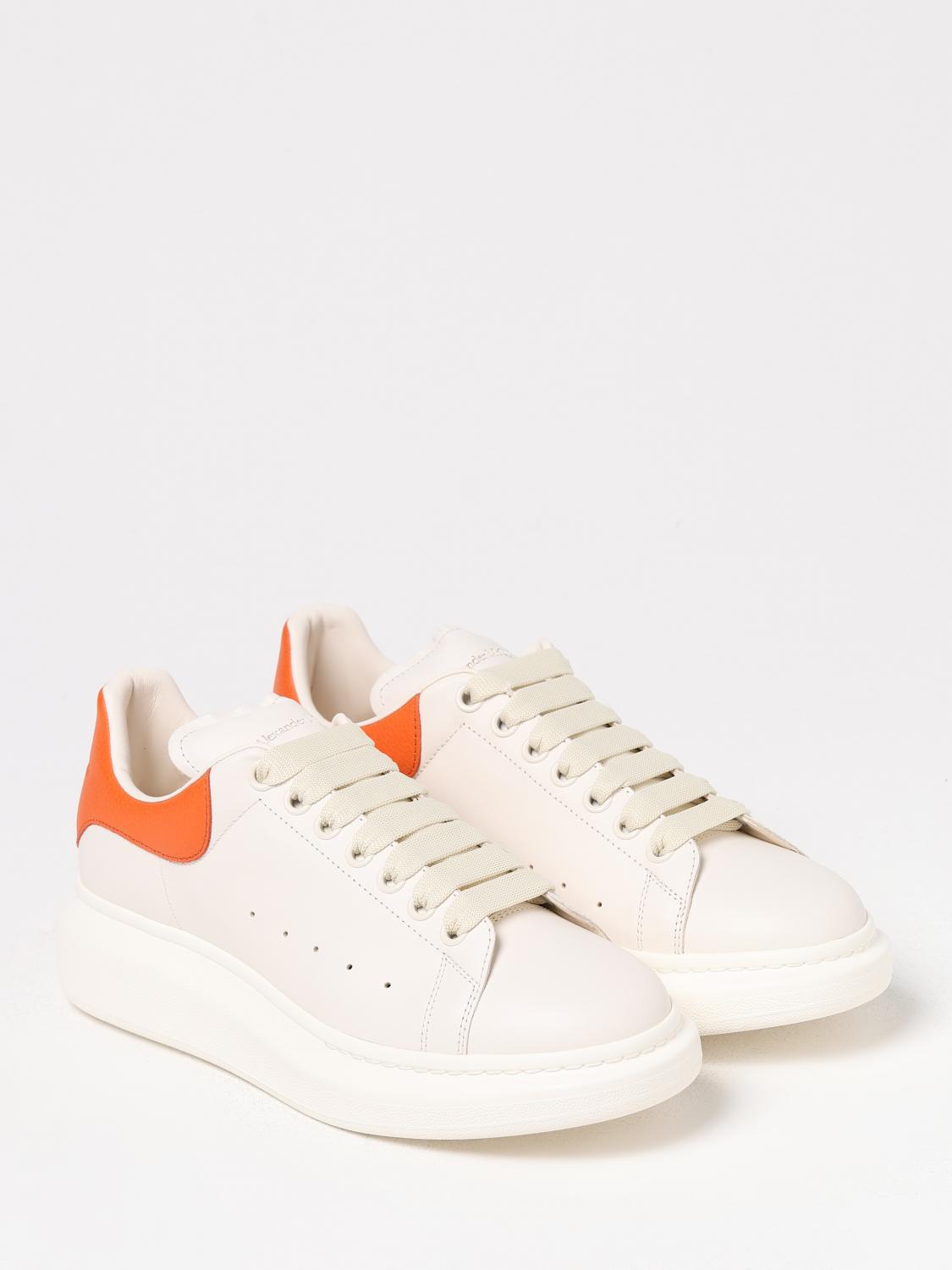 MCQUEEN SNEAKERS: Sneakers men McQueen, Orange - Img 2