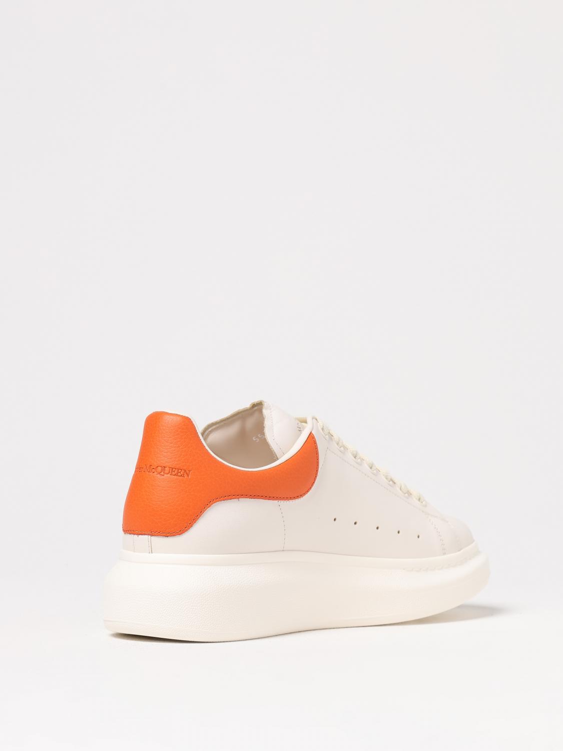 MCQUEEN SNEAKERS: Sneakers men McQueen, Orange - Img 3