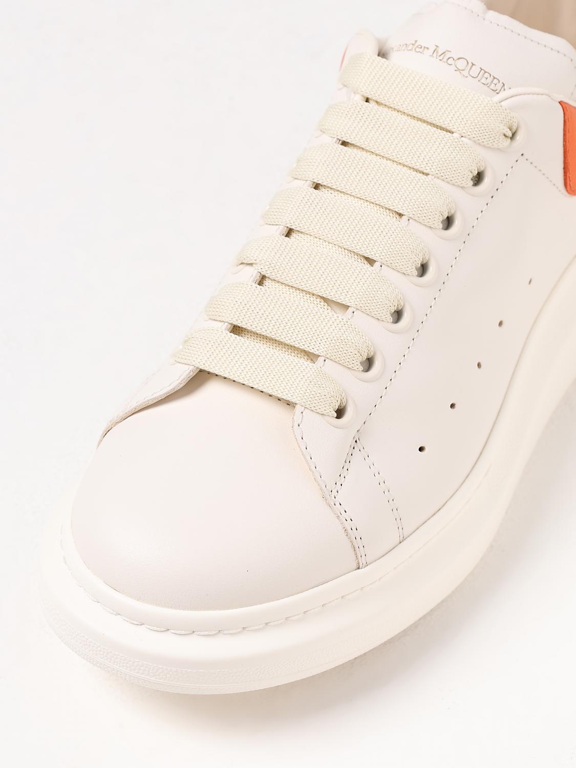 MCQUEEN SNEAKERS: Sneakers men McQueen, Orange - Img 4