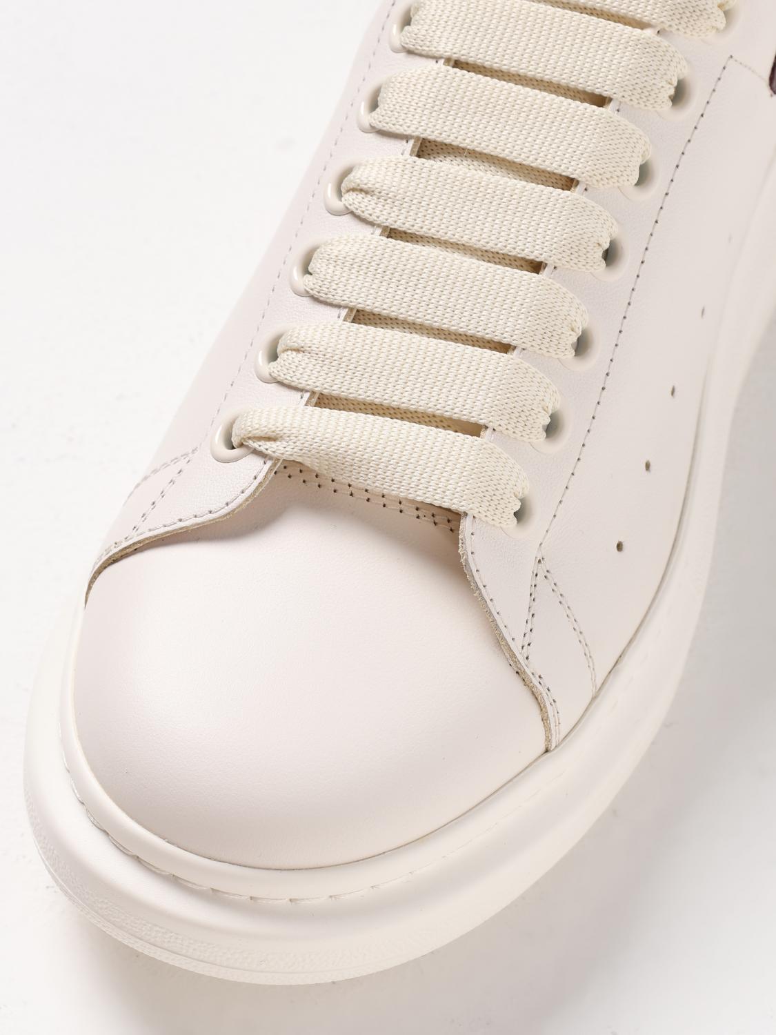 MCQUEEN SNEAKERS: Sneakers men McQueen, Burgundy - Img 4
