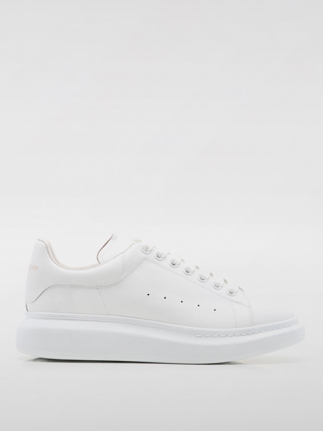 MCQUEEN SNEAKERS: Sneakers Oversize McQueen in pelle , Bianco - Img 1
