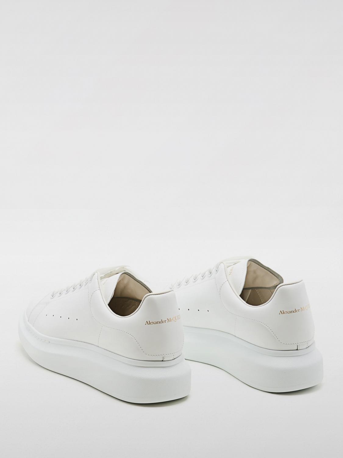 MCQUEEN SNEAKERS: Sneakers Oversize McQueen in pelle , Bianco - Img 3