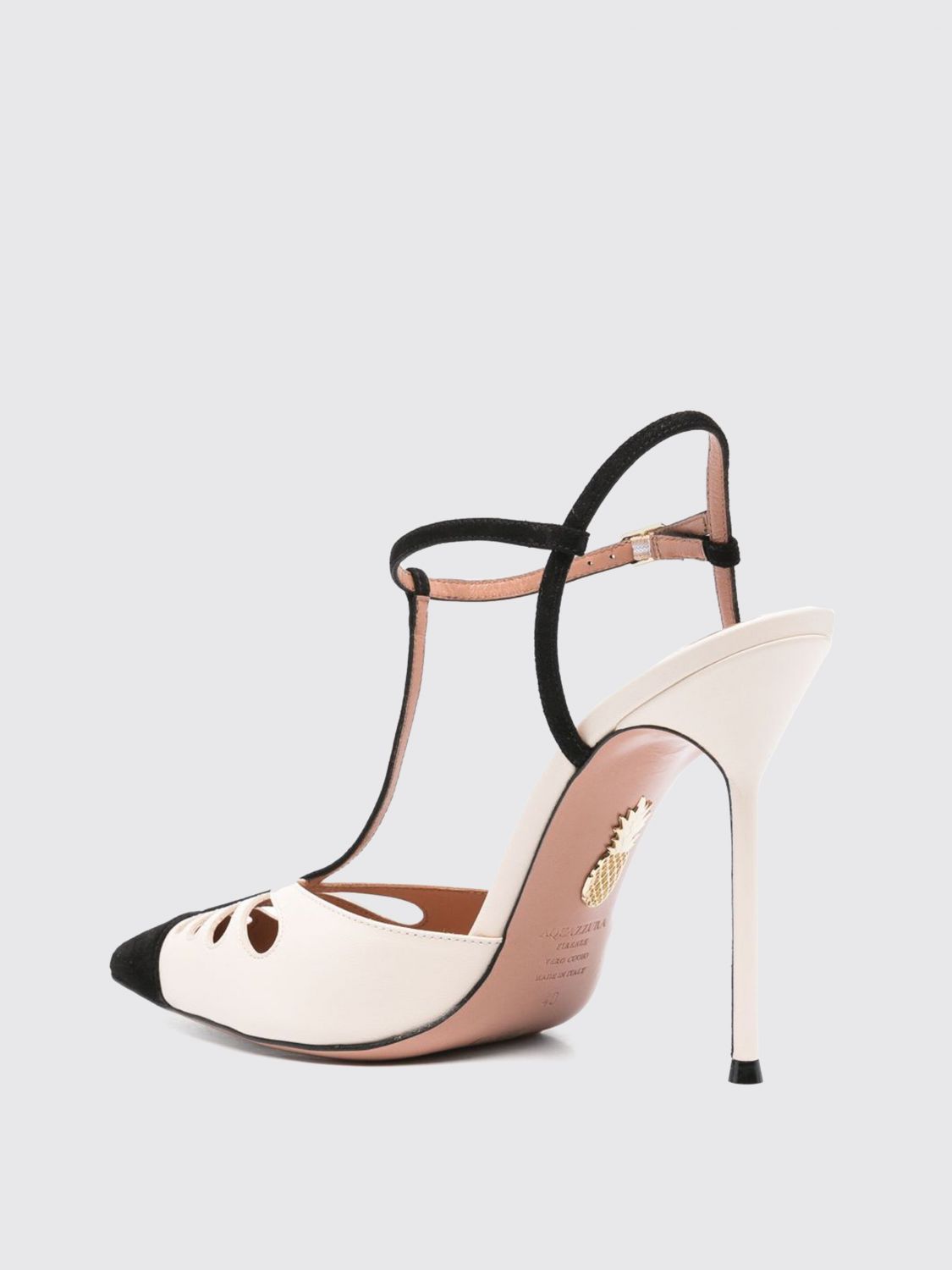 AQUAZZURA CHAUSSURES À TALONS: Chaussures femme Aquazzura, Lait - Img 3