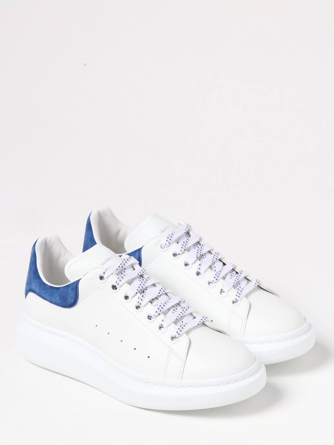 MCQUEEN SNEAKERS: Sneakers Oversize McQueen in pelle , Bianco 1 - Img 2