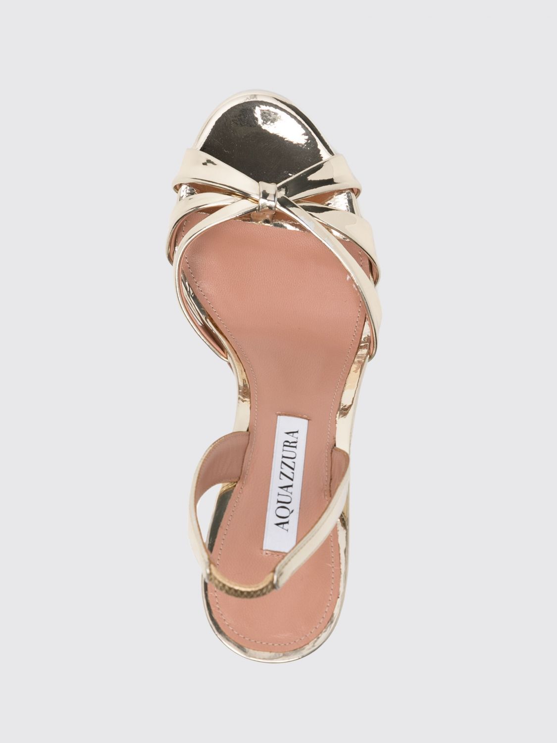 AQUAZZURA SANDALEN MIT ABSATZ: Schuhe damen Aquazzura, Gold - Img 4