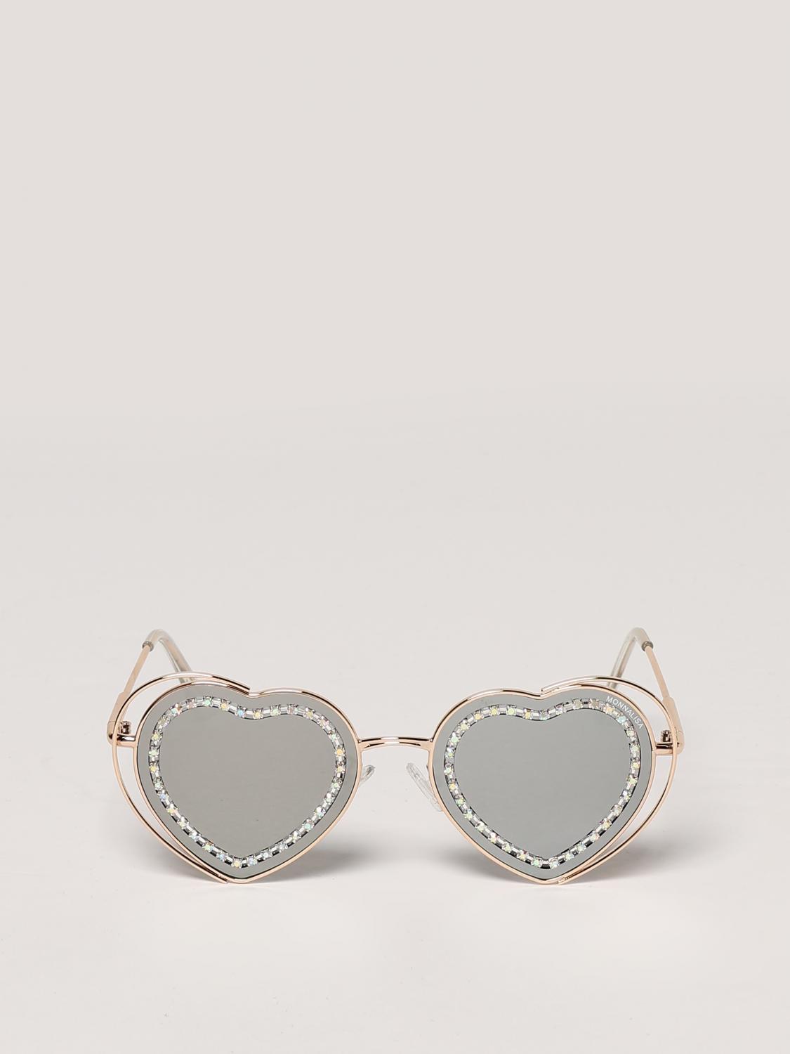 MONNALISA LUNETTES DE SOLEIL: Lunettes enfant Monnalisa, Jaune Crème - Img 2