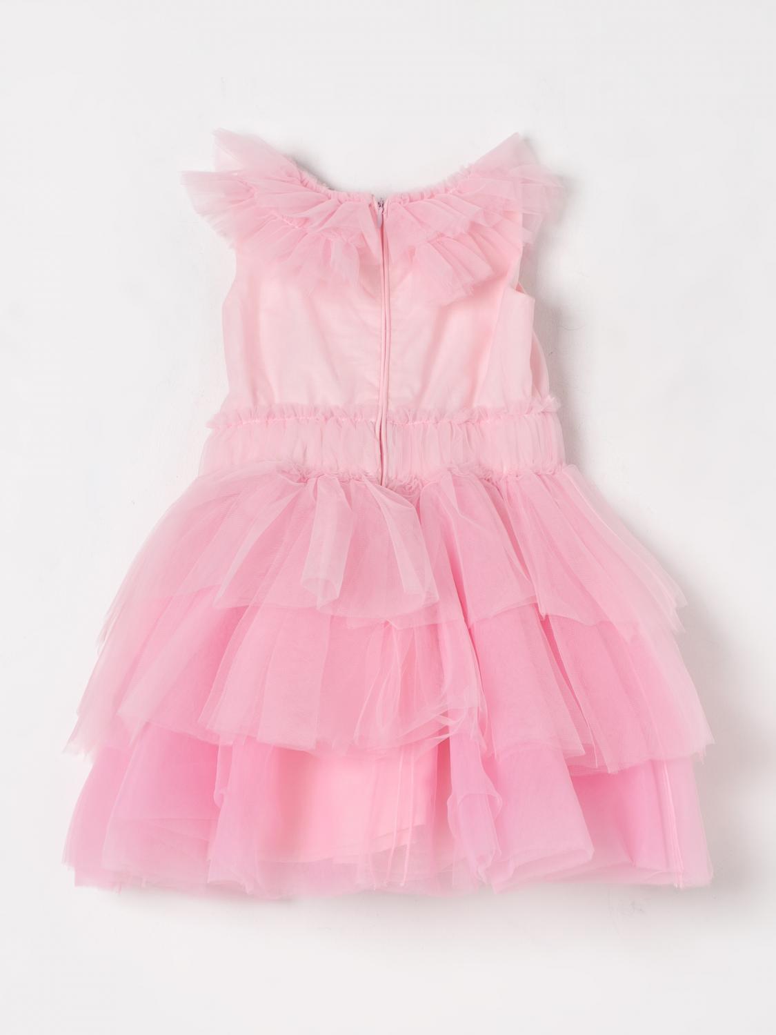 MONNALISA DRESS: Dress kids Monnalisa, Pink - Img 2