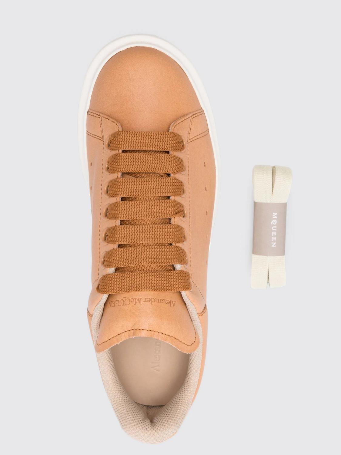 MCQUEEN SNEAKERS: Sneakers men McQueen, Brown - Img 4