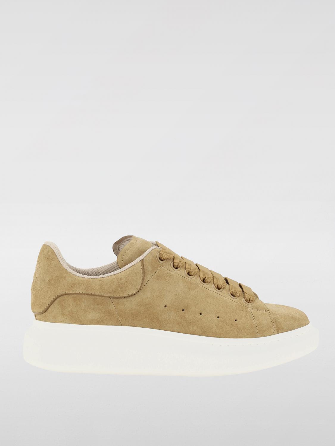 MCQUEEN SNEAKERS: Sneakers Oversize McQueen in camoscio , Cammello - Img 1