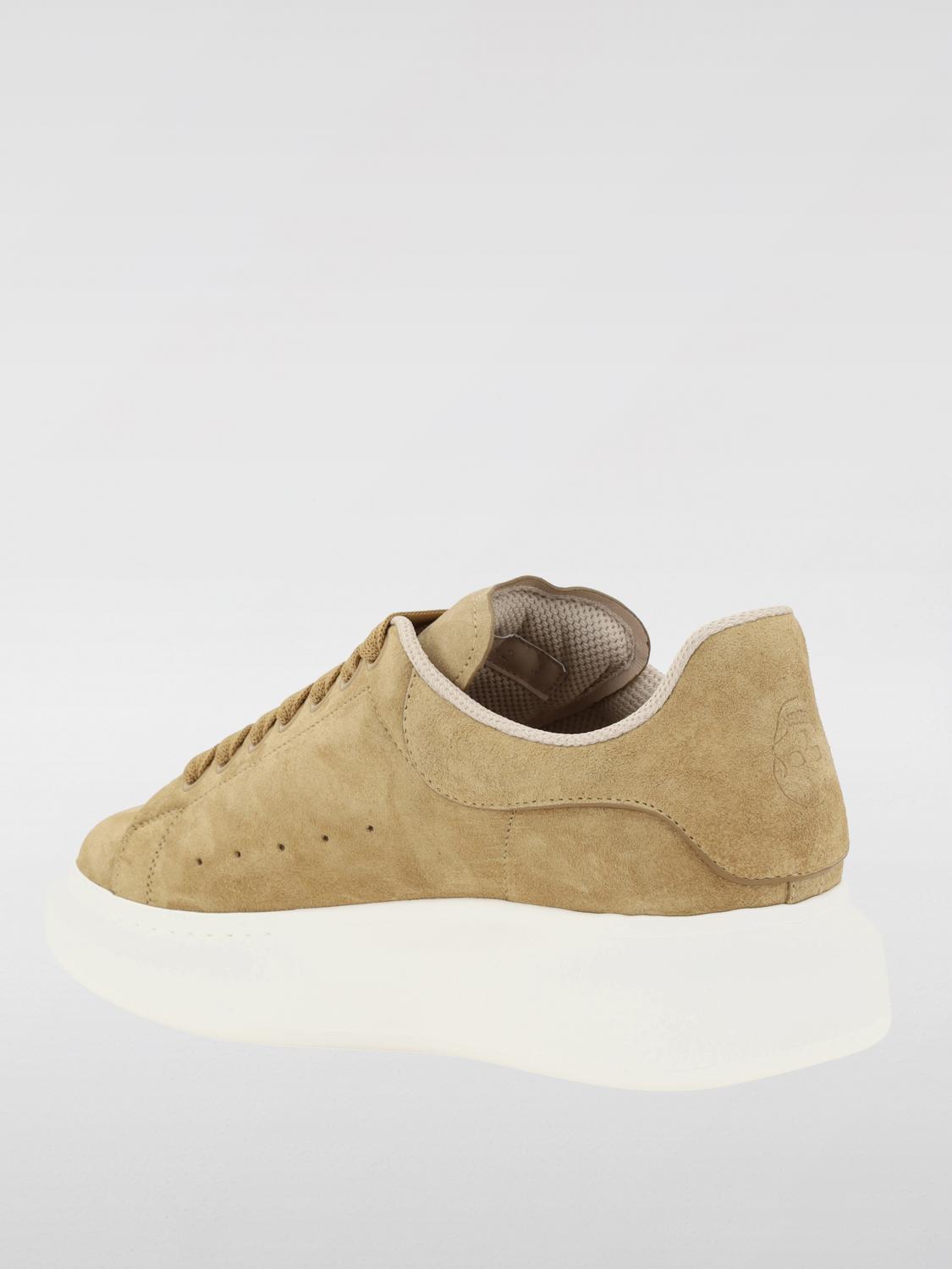 MCQUEEN SNEAKERS: Sneakers Oversize McQueen in camoscio , Cammello - Img 3