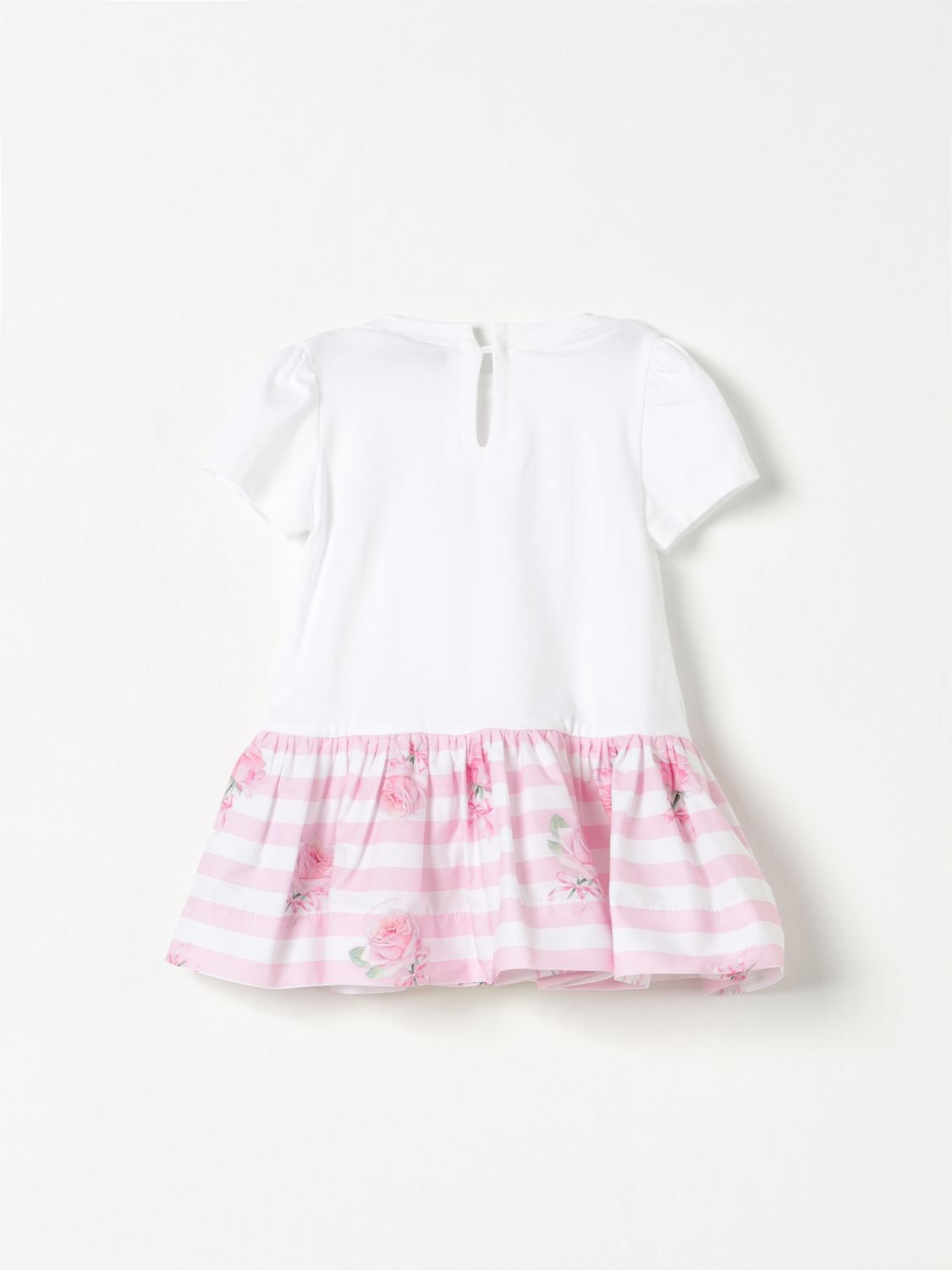 MONNALISA ROMPER: Romper kids Monnalisa, White - Img 2