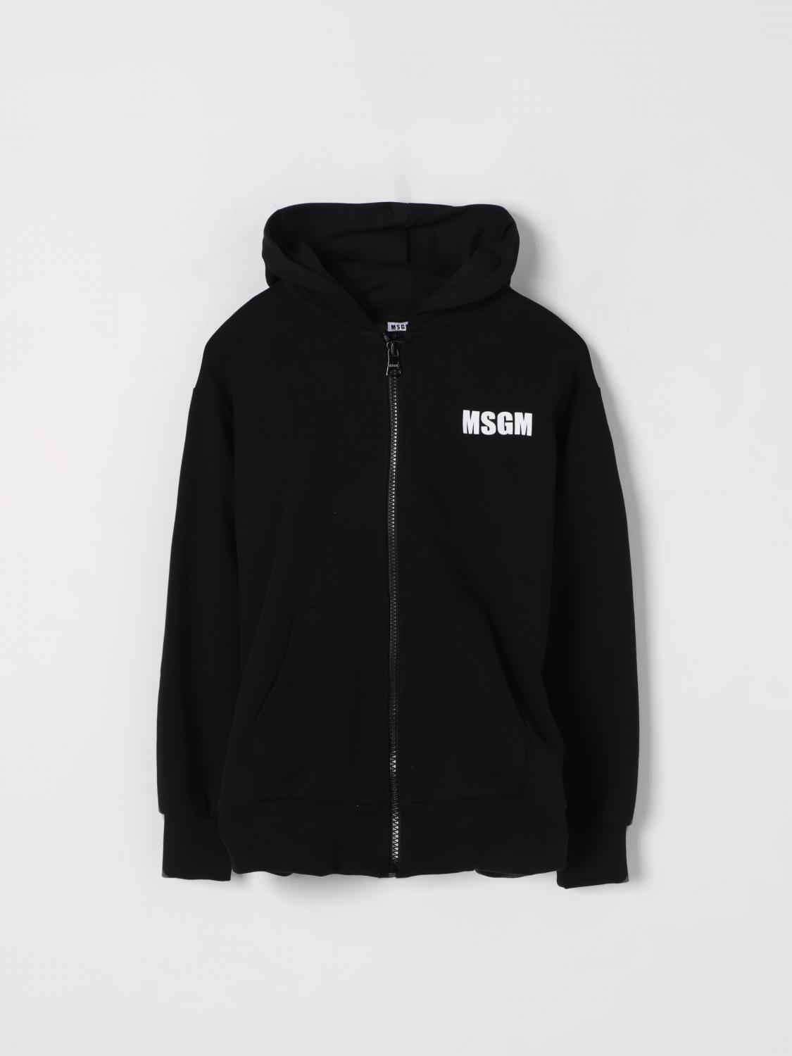 MSGM KIDS PULLOVER: Pullover kinder MSGM Kids, Schwarz - Img 1