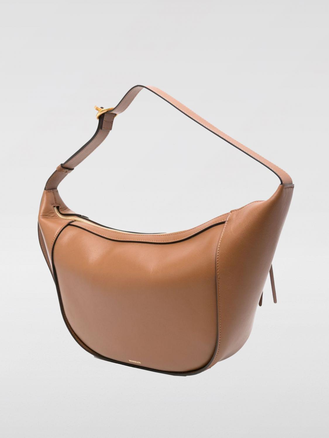 WANDLER SCHULTERTASCHE: Schultertasche damen Wandler, Camel - Img 3