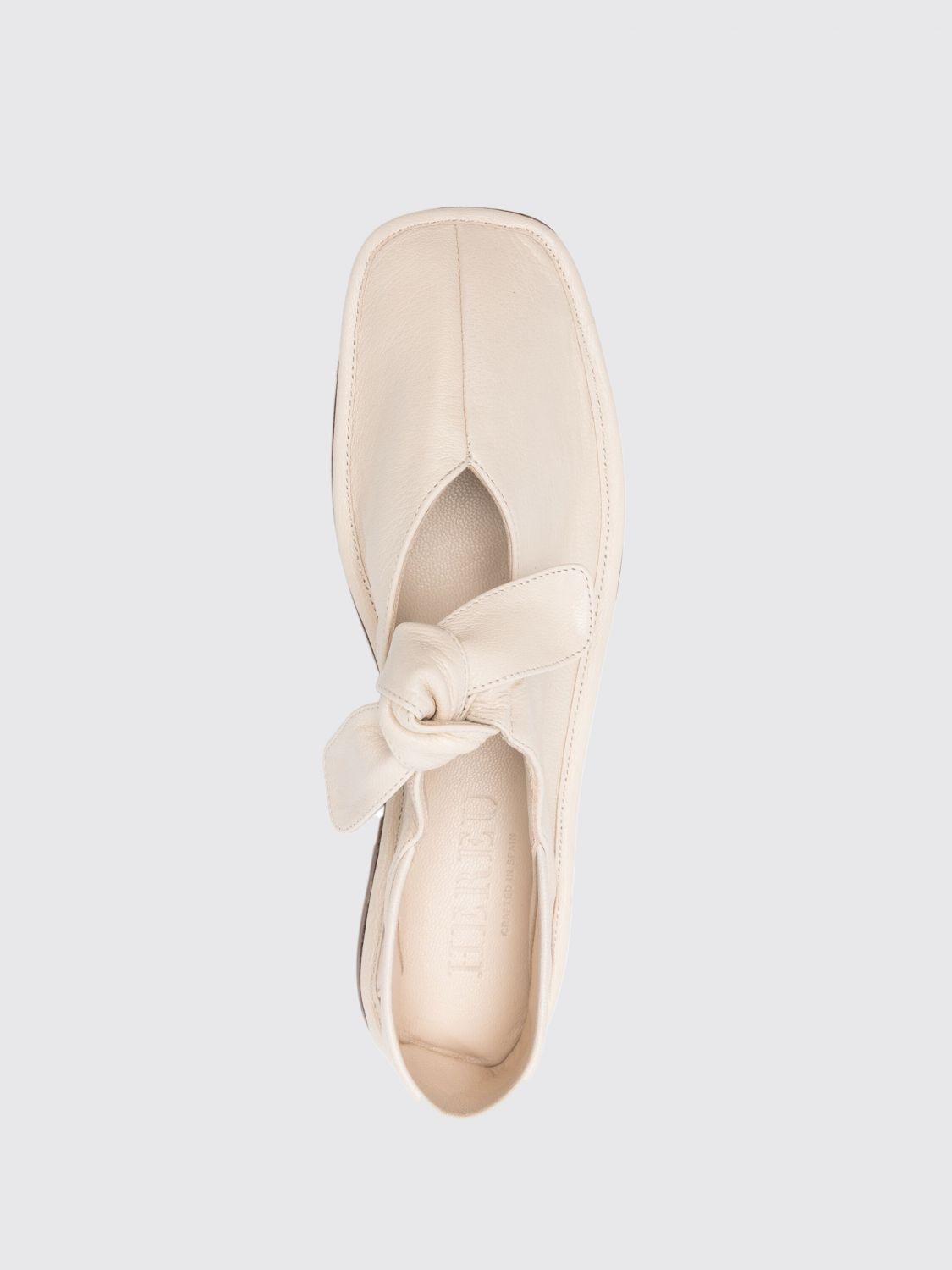 HEREU BALLET FLATS: Shoes woman Hereu, Cream - Img 4