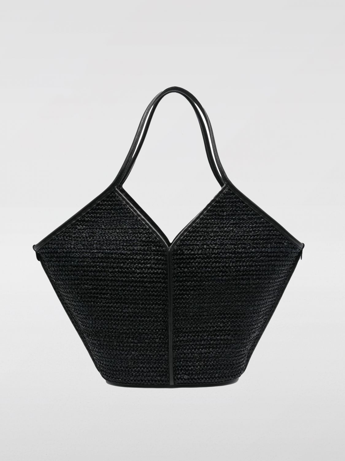 HEREU TOTE BAGS: Shoulder bag woman Hereu, Black - Img 1