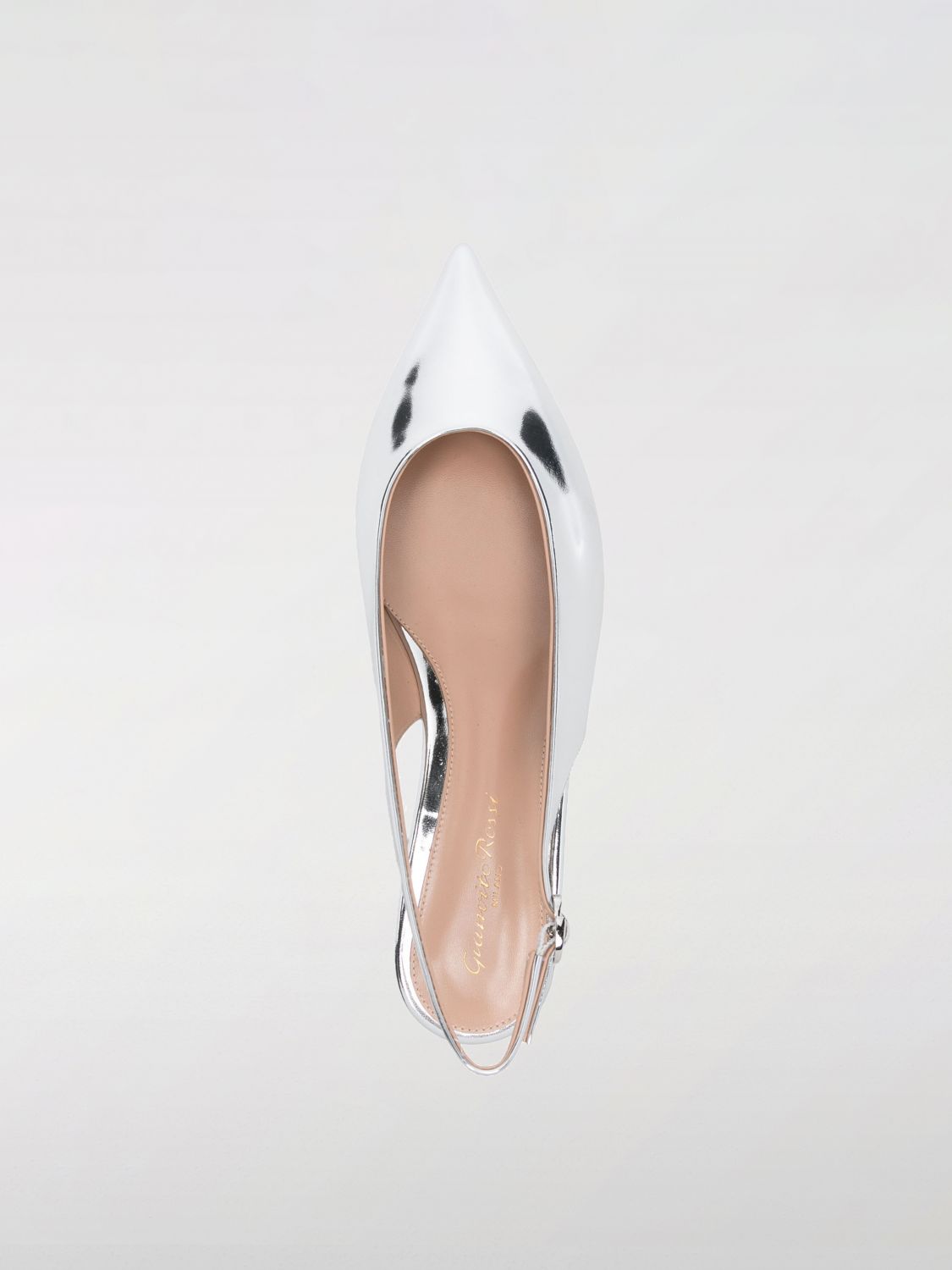 GIANVITO ROSSI BALLET FLATS: Shoes woman Gianvito Rossi, Silver - Img 4