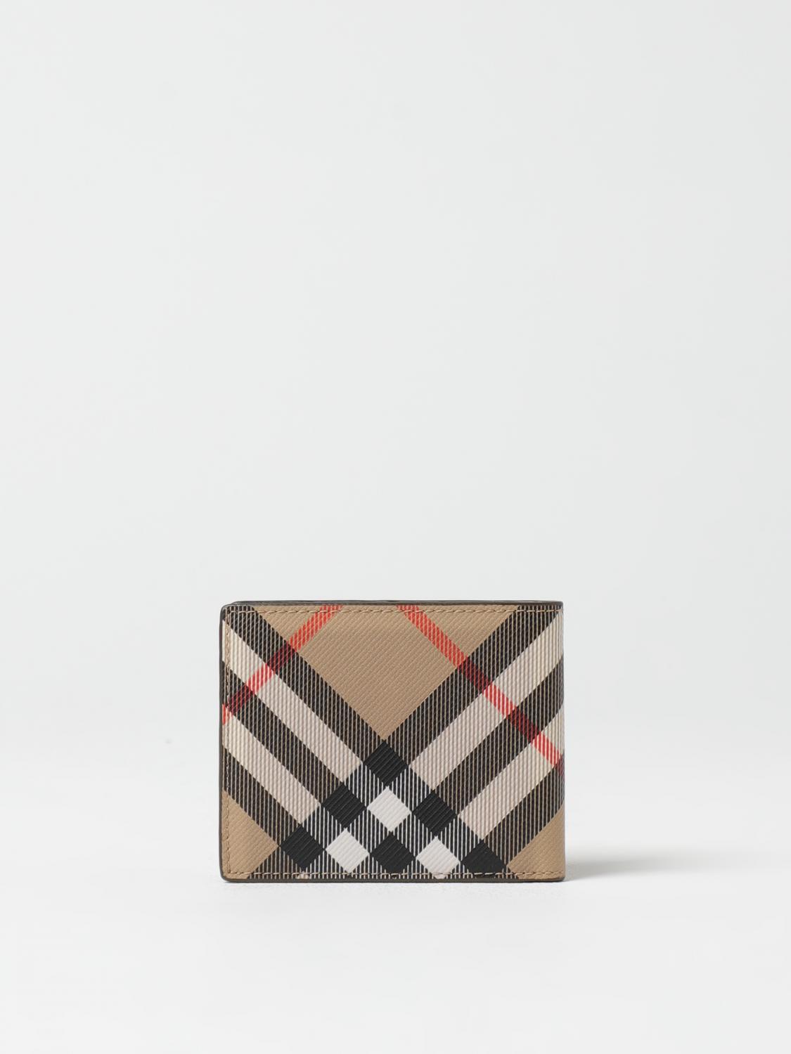 BURBERRY PORTEFEUILLE: Portefeuille homme Burberry, Beige - Img 3