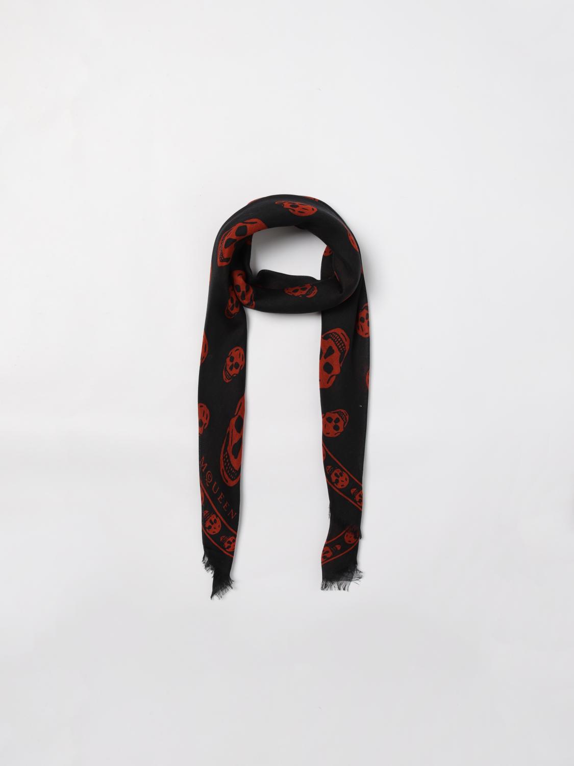 MCQUEEN SCARF: Scarf men McQueen, Black - Img 2