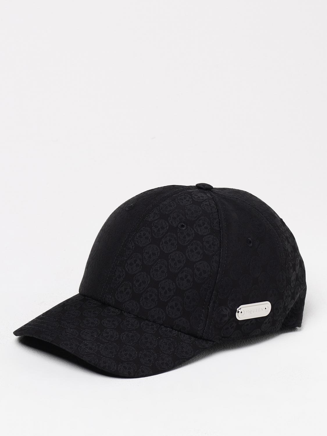 MCQUEEN CHAPEAU: Chapeau homme McQueen, Noir - Img 1
