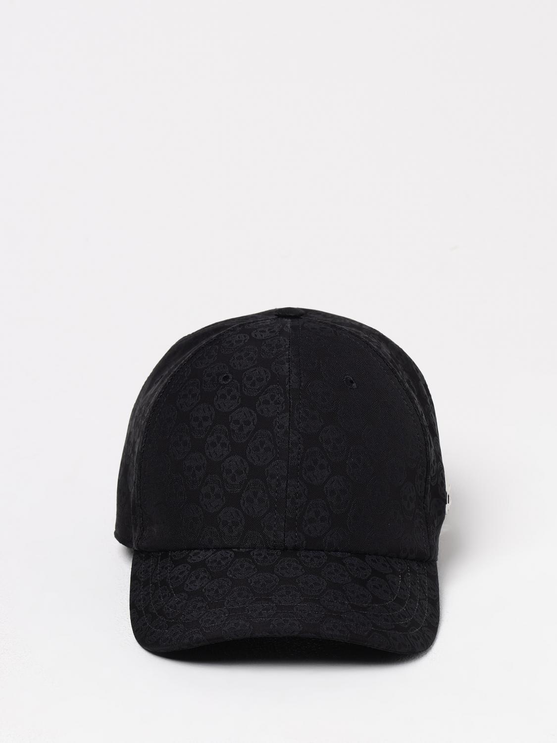 MCQUEEN CHAPEAU: Chapeau homme McQueen, Noir - Img 2