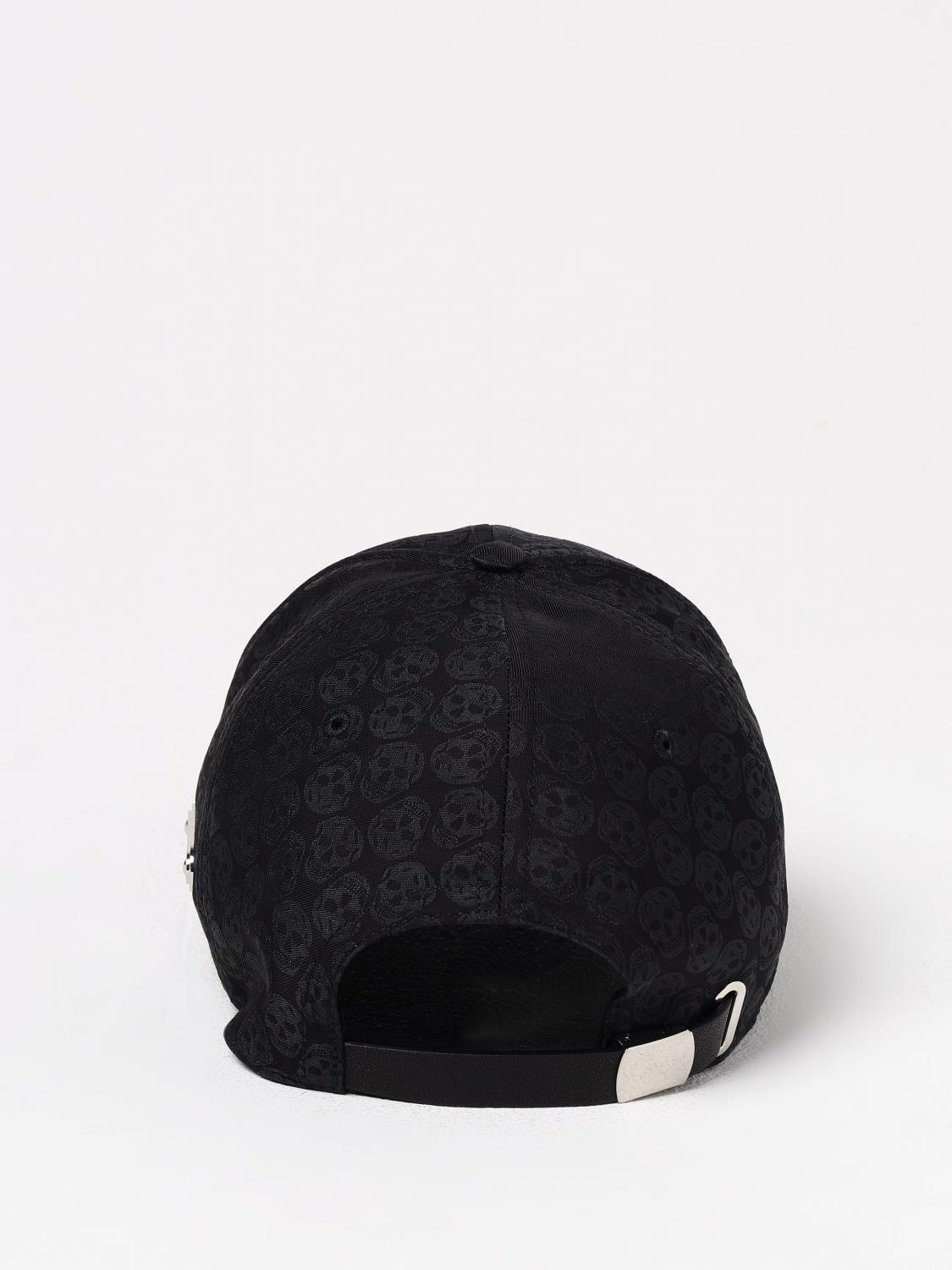 MCQUEEN CHAPEAU: Chapeau homme McQueen, Noir - Img 3