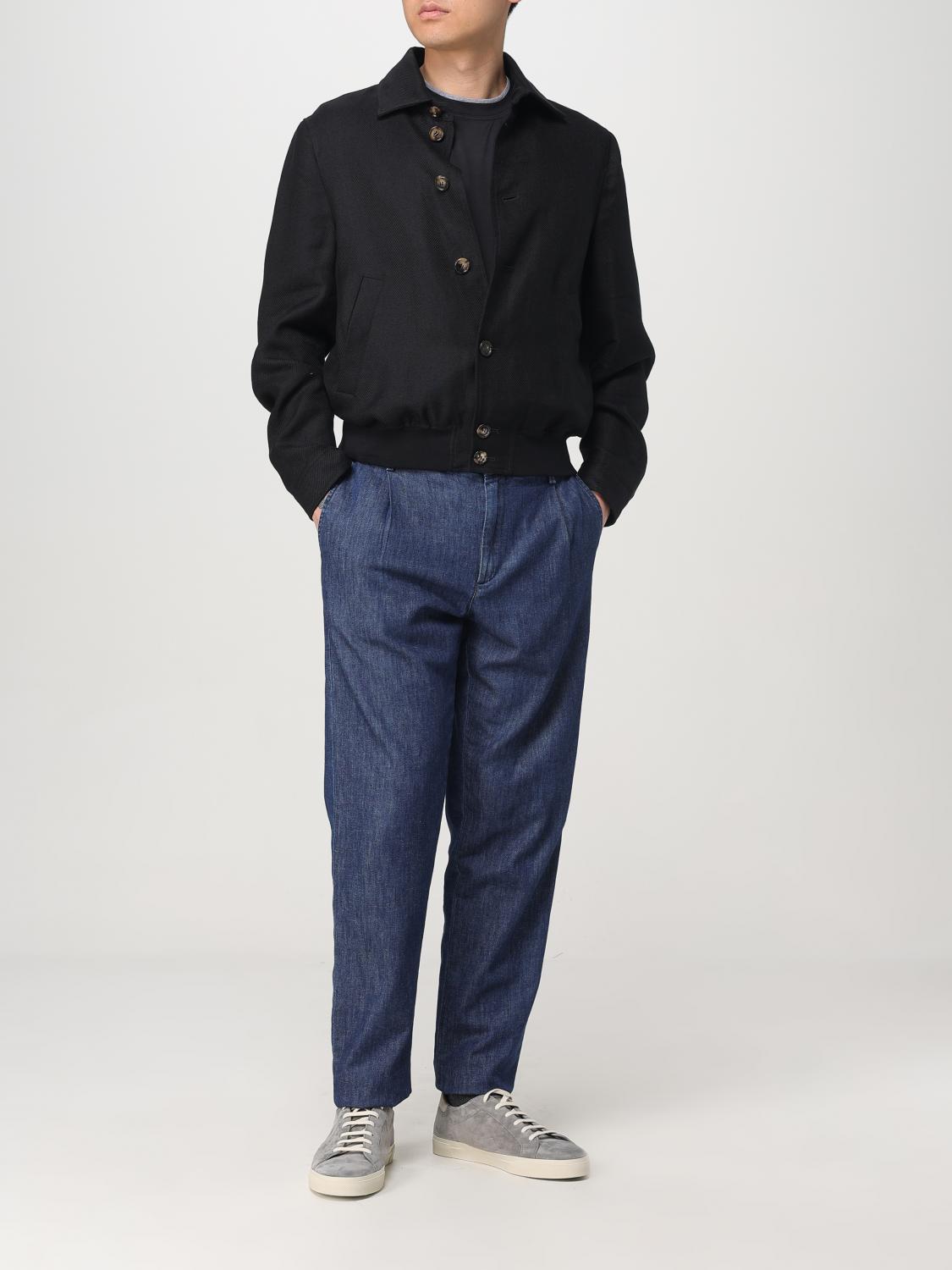 BRUNELLO CUCINELLI T-SHIRT: T-shirt basic Brunello Cucinelli in cotone e seta, Nero - Img 2