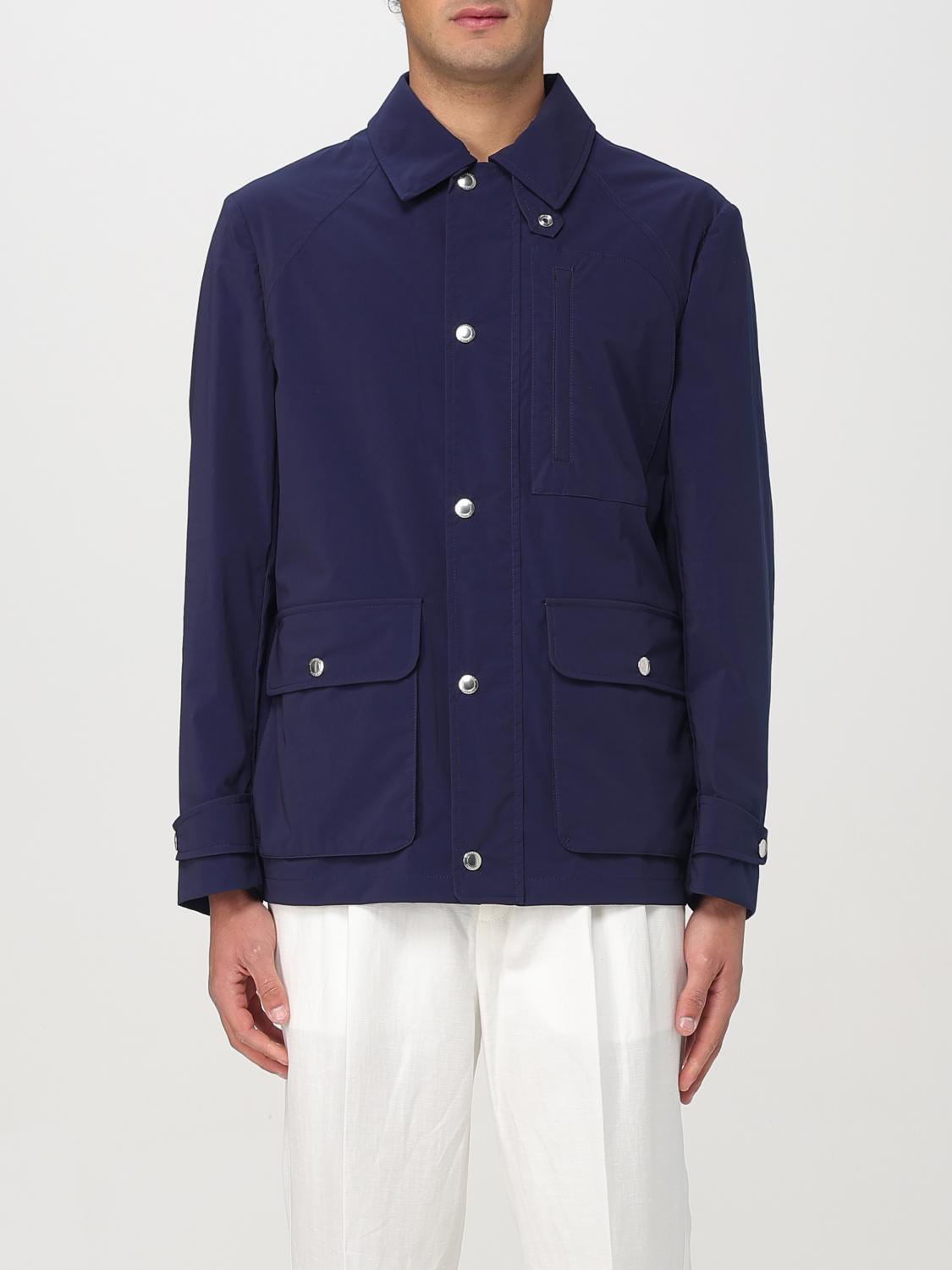 BRUNELLO CUCINELLI CHAQUETA: Chaqueta hombre Brunello Cucinelli, Azul Oscuro - Img 1
