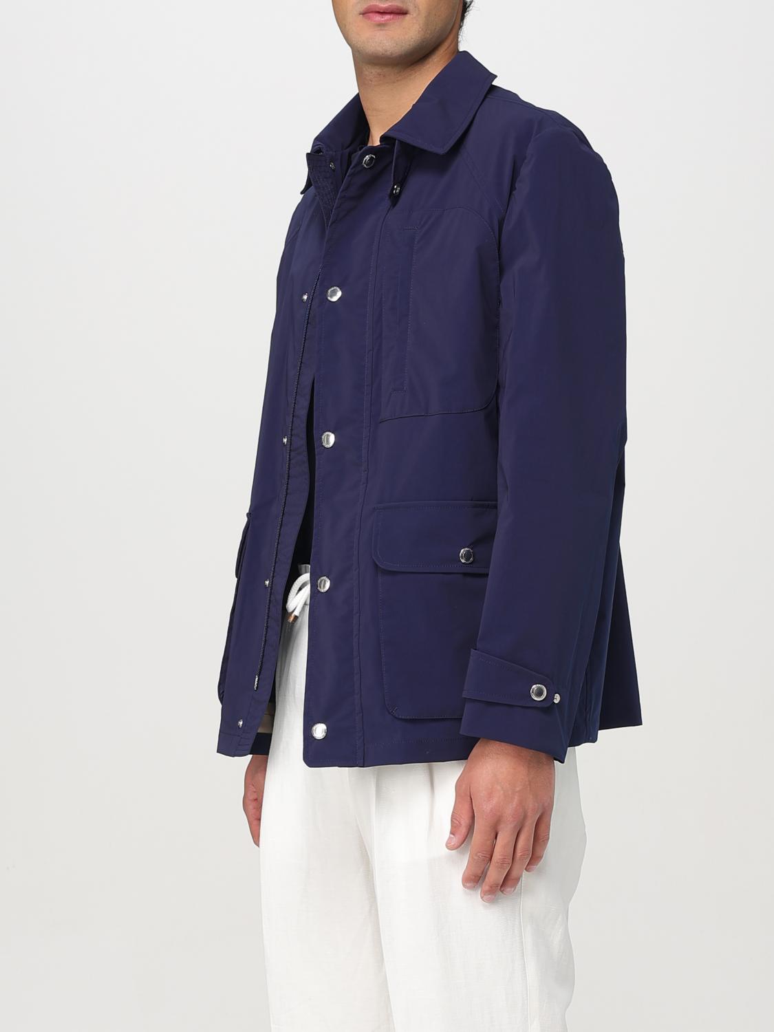 BRUNELLO CUCINELLI CHAQUETA: Chaqueta hombre Brunello Cucinelli, Azul Oscuro - Img 3