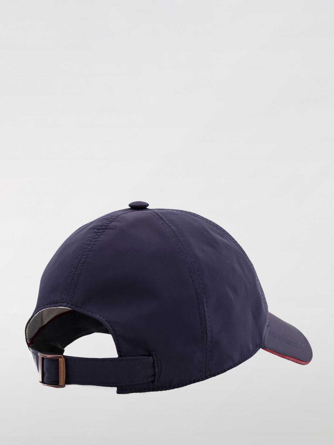 BRUNELLO CUCINELLI 帽子: 帽子 男士 Brunello Cucinelli, 蓝色 - Img 3