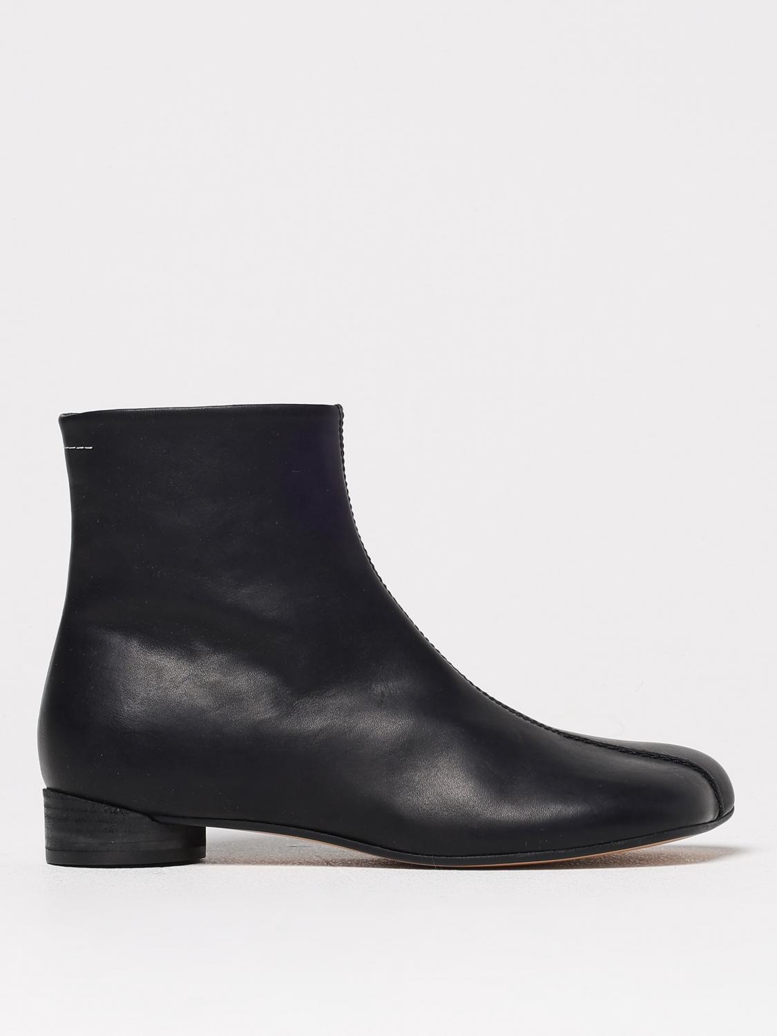 【関税&送料込】Mm6 Maison Margiela Stivaletto In Pelle MM6 MAISON MARGIELA: Stivaletto Anatomic Tabi in pelle
