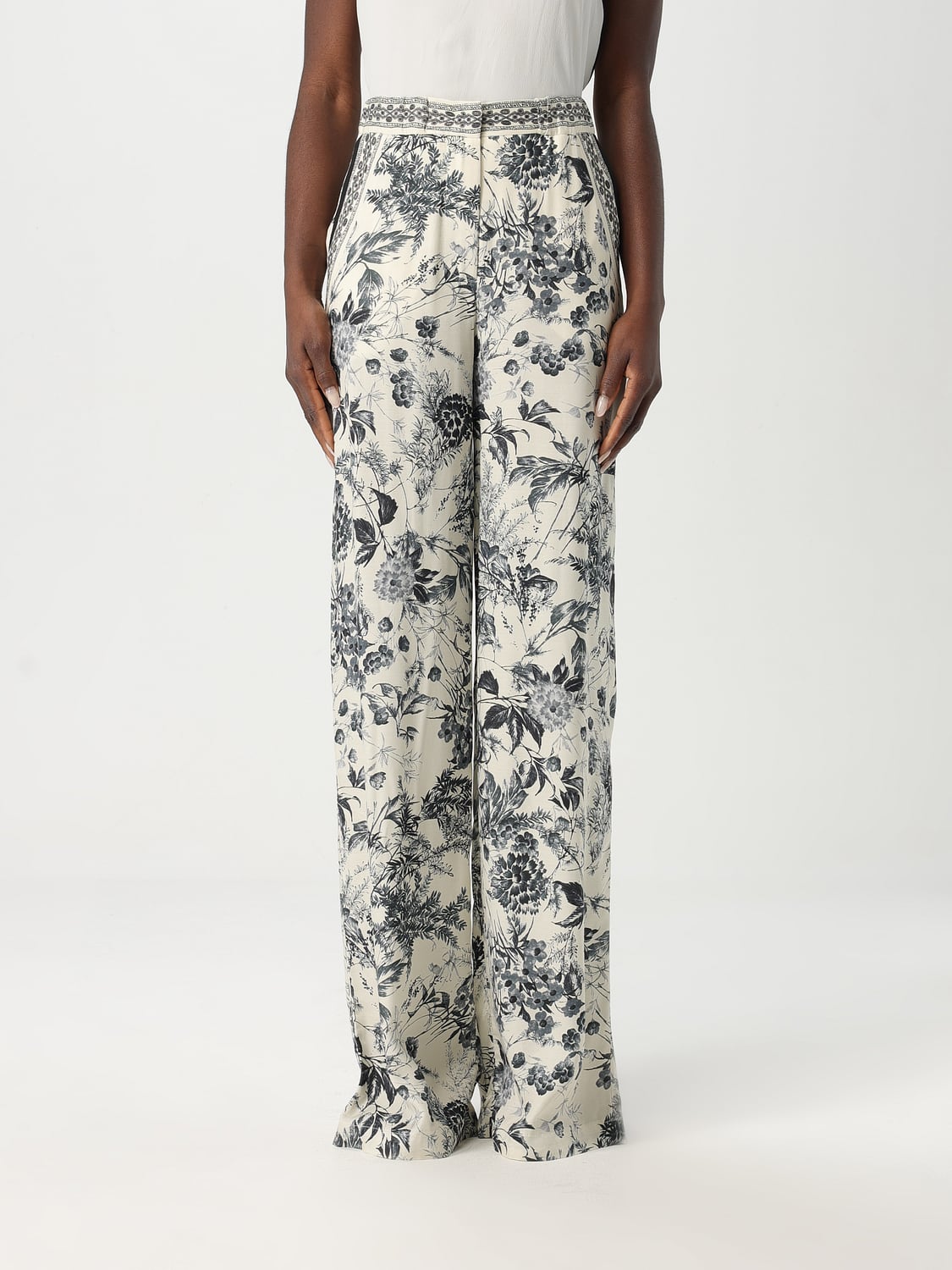 SIMONA CORSELLINI PANTS: Pants woman Simona Corsellini, Black - Img 1