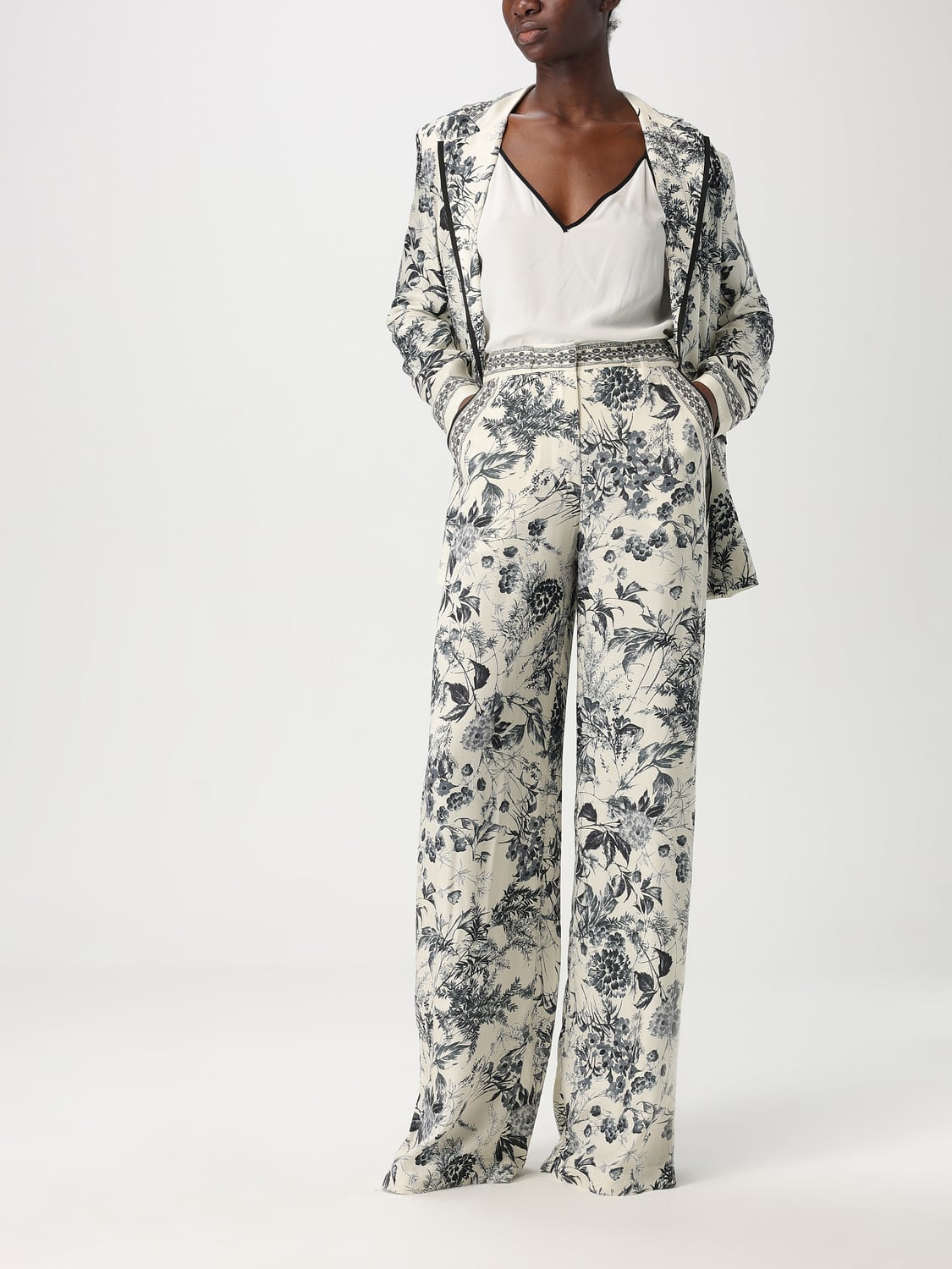 SIMONA CORSELLINI PANTS: Pants woman Simona Corsellini, Black - Img 2