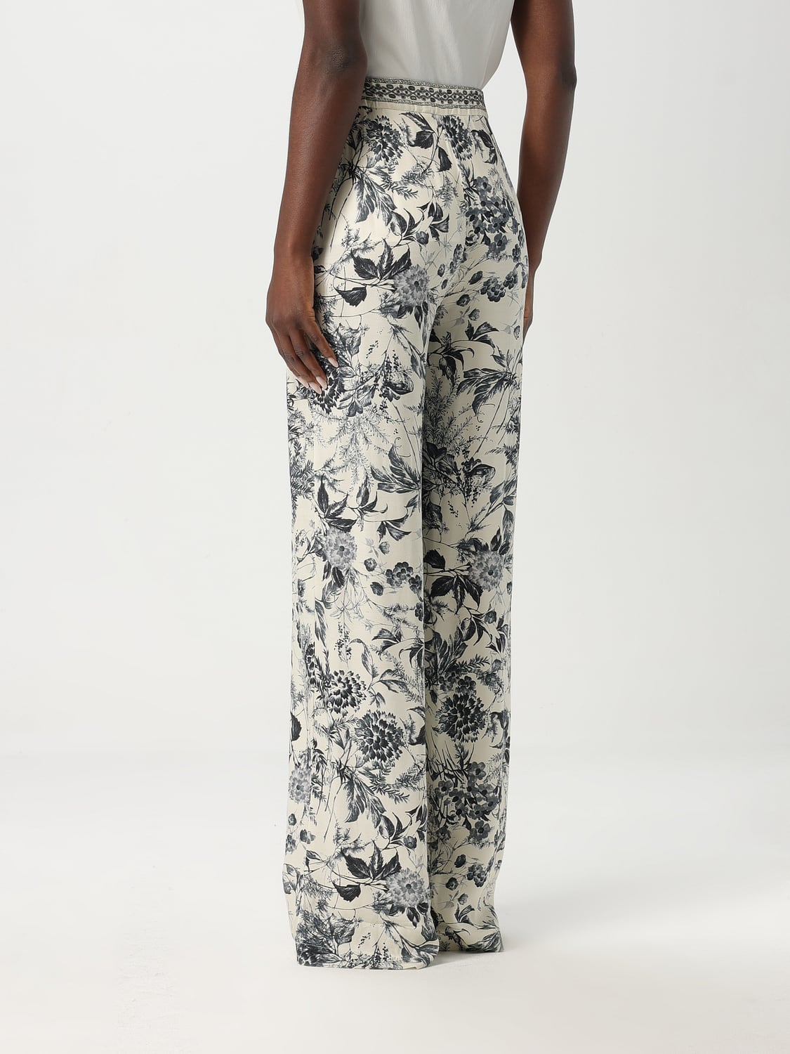 SIMONA CORSELLINI PANTS: Pants woman Simona Corsellini, Black - Img 3