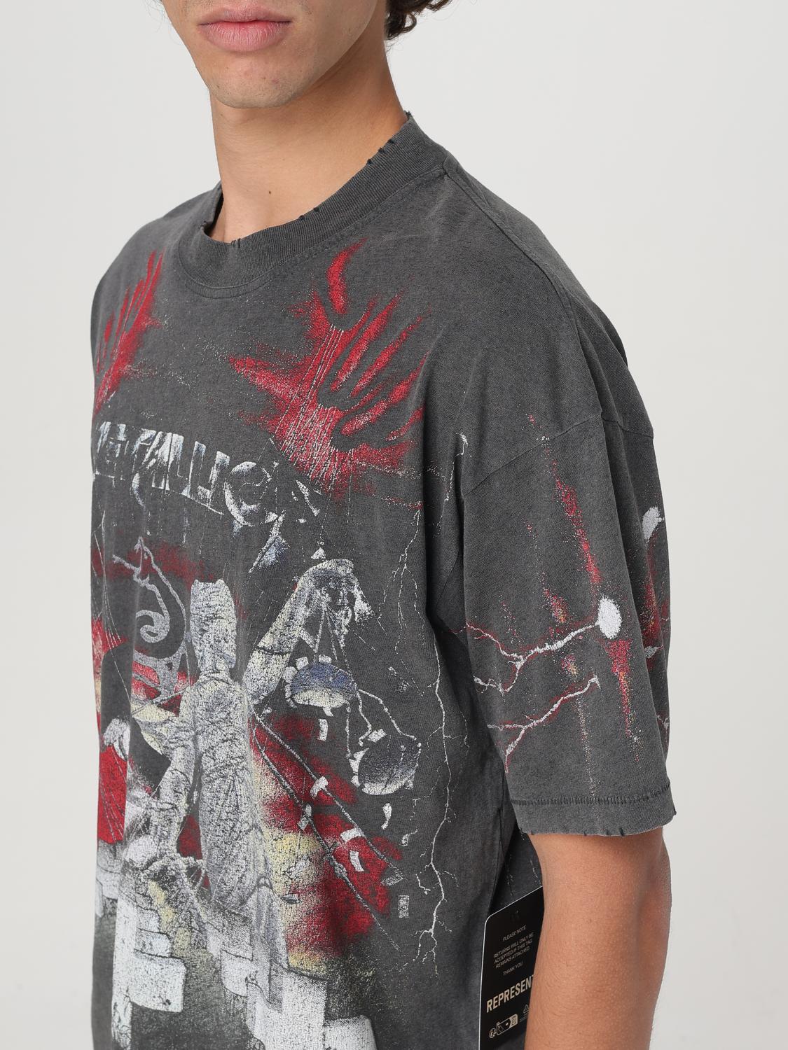 REPRESENT T-SHIRT: T-shirt men Represent, Grey - Img 3