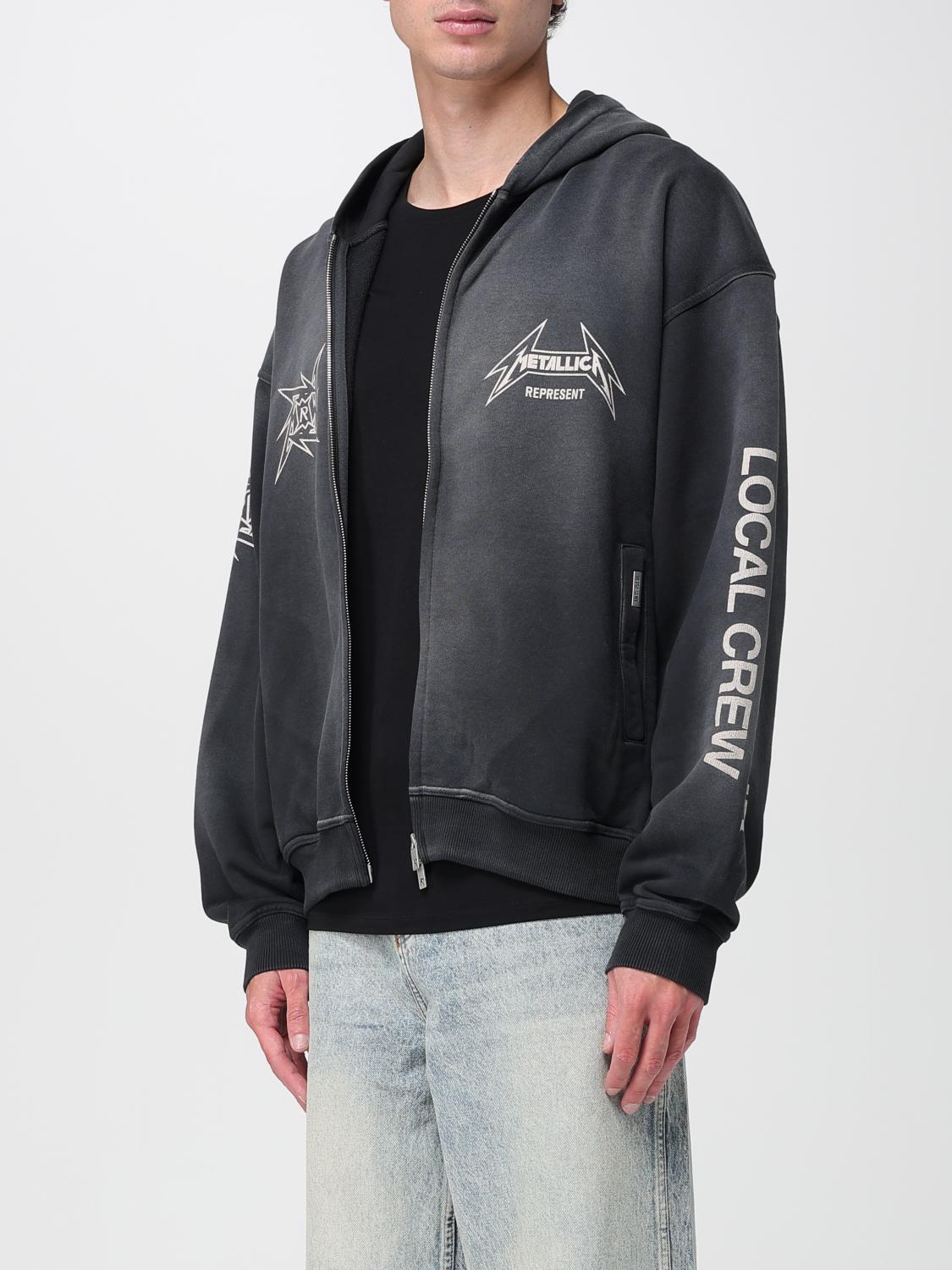 REPRESENT SWEATSHIRT: Sweatshirt men Represent, Black 1 - Img 3
