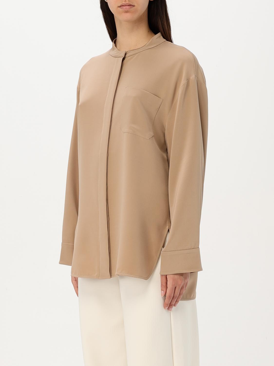 'S MAX MARA CAMISA: Camisa mujer 's Max Mara, Marrón - Img 3