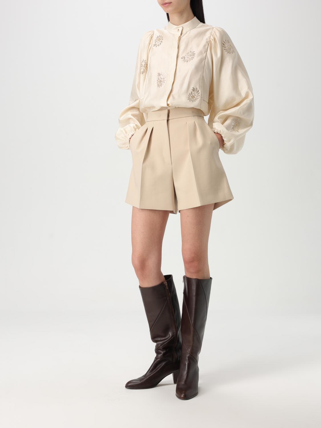MAX MARA SHORTS: Shorts damen Max Mara, Weiß - Img 2