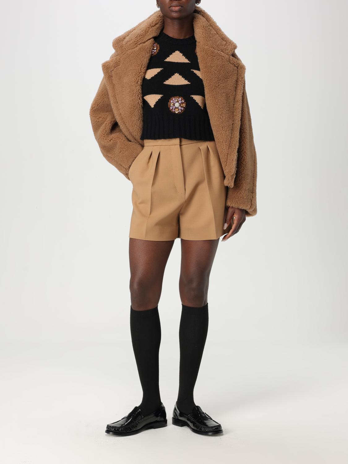 MAX MARA SHORTS: Shorts damen Max Mara, Camel - Img 2