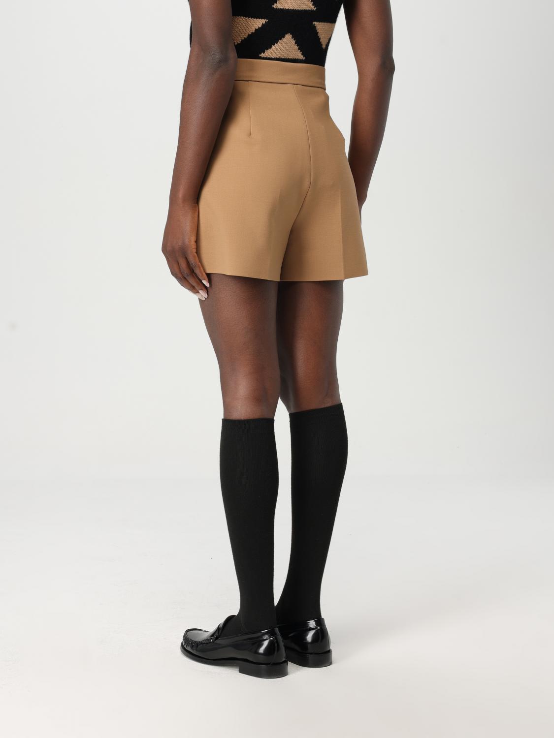 MAX MARA SHORTS: Shorts damen Max Mara, Camel - Img 3