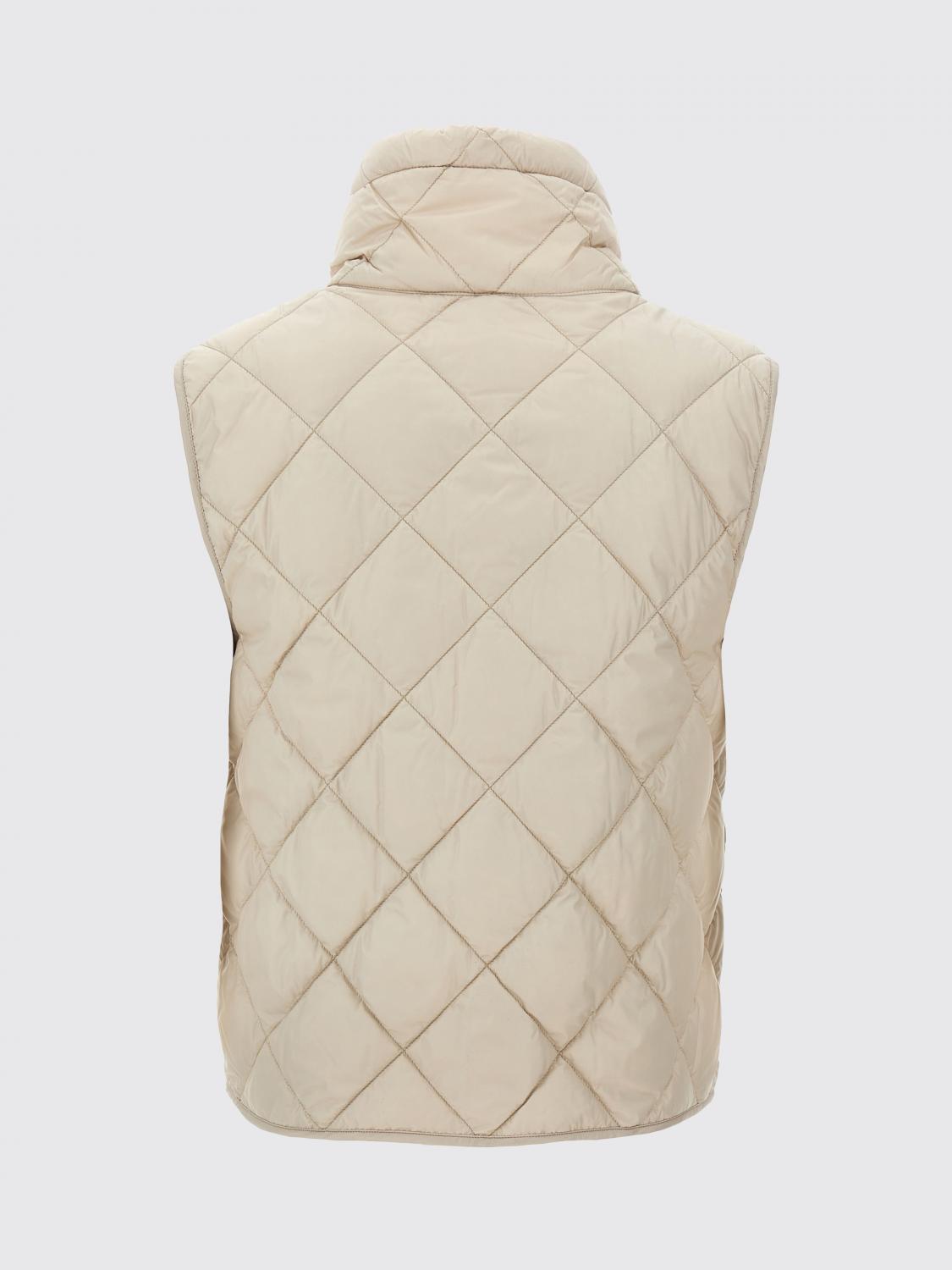 MAX MARA THE CUBE WAISTCOAT: Max Mara The Cube Tregic padded and quilted vest, Beige - Img 2